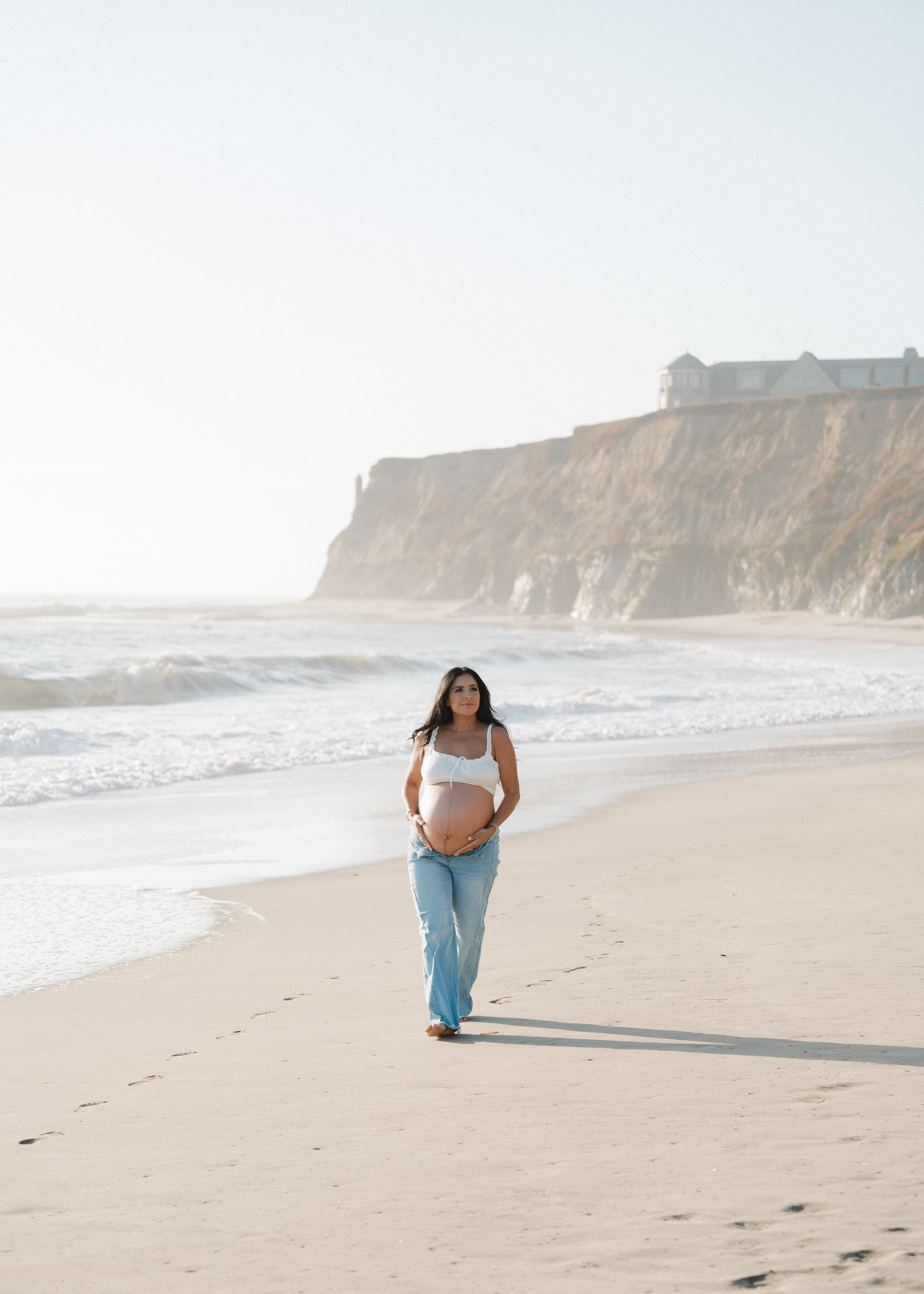 Candice Maternity Session at Half Moon Bay. Soulo Photography | San Francisco Bay Area Based Photographer