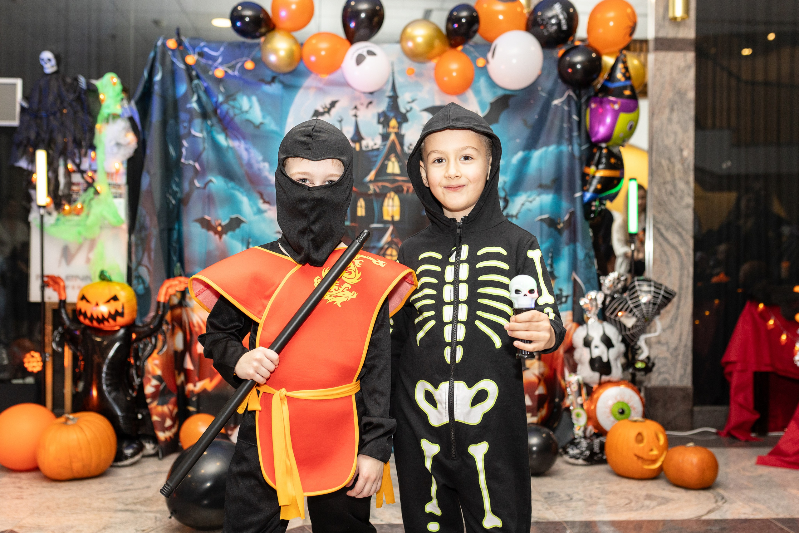 Leo dance studio Helloween 2025. Семейный и детский фотограф в Варшаве Мила Бобровская