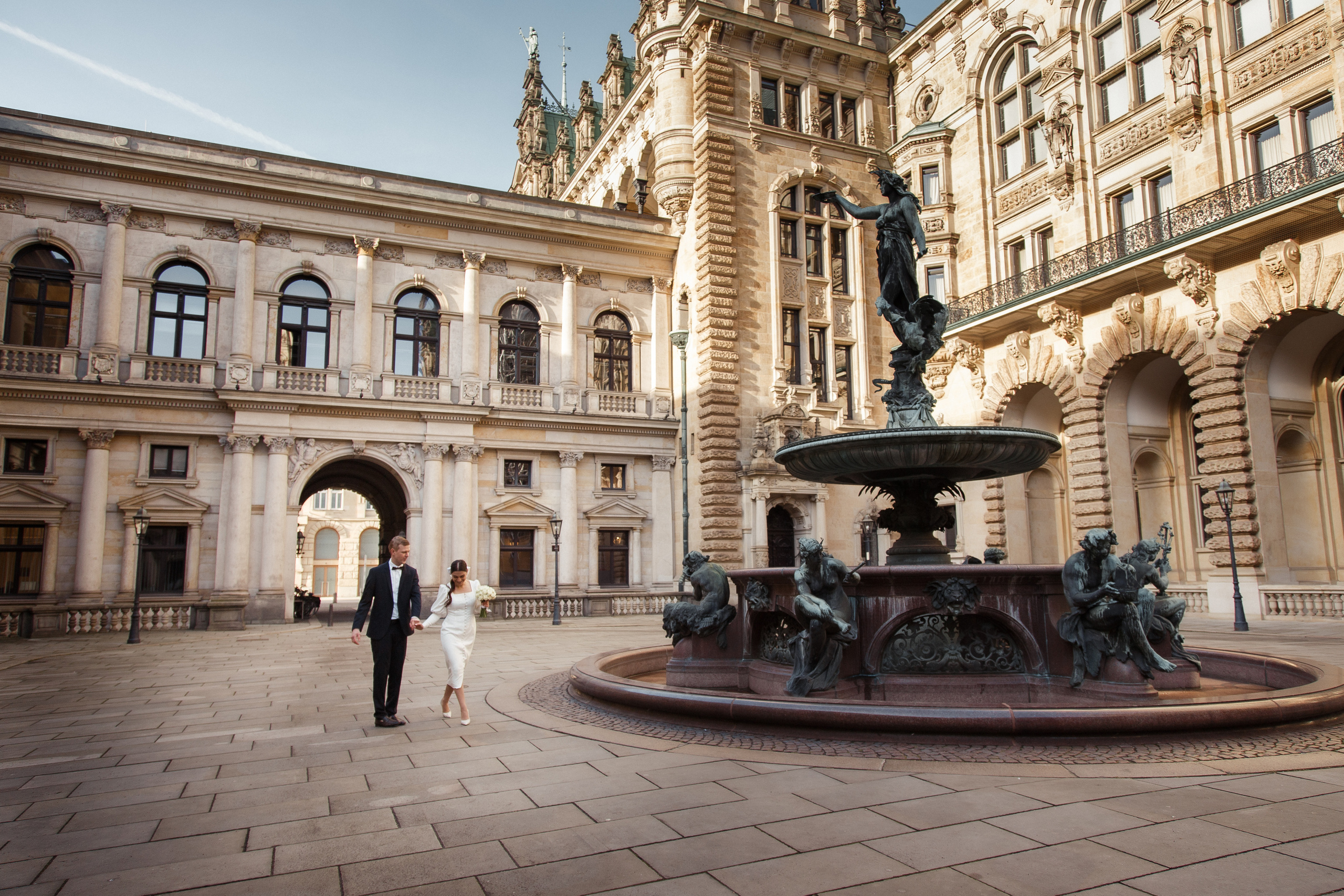 Свадебная фотосессия в Европе в Гамбурге Свадебный фотограф. Elizaveta Romanova Fotografin in Hamburg