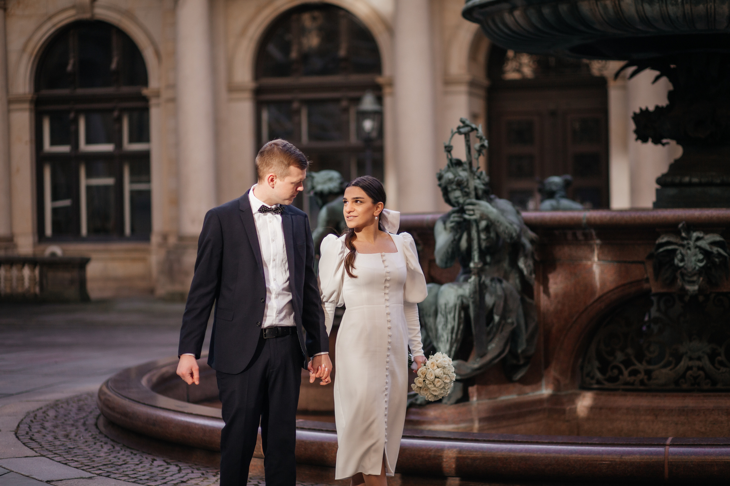 Свадебная фотосессия в Европе в Гамбурге Свадебный фотограф. Elizaveta Romanova Fotografin in Hamburg