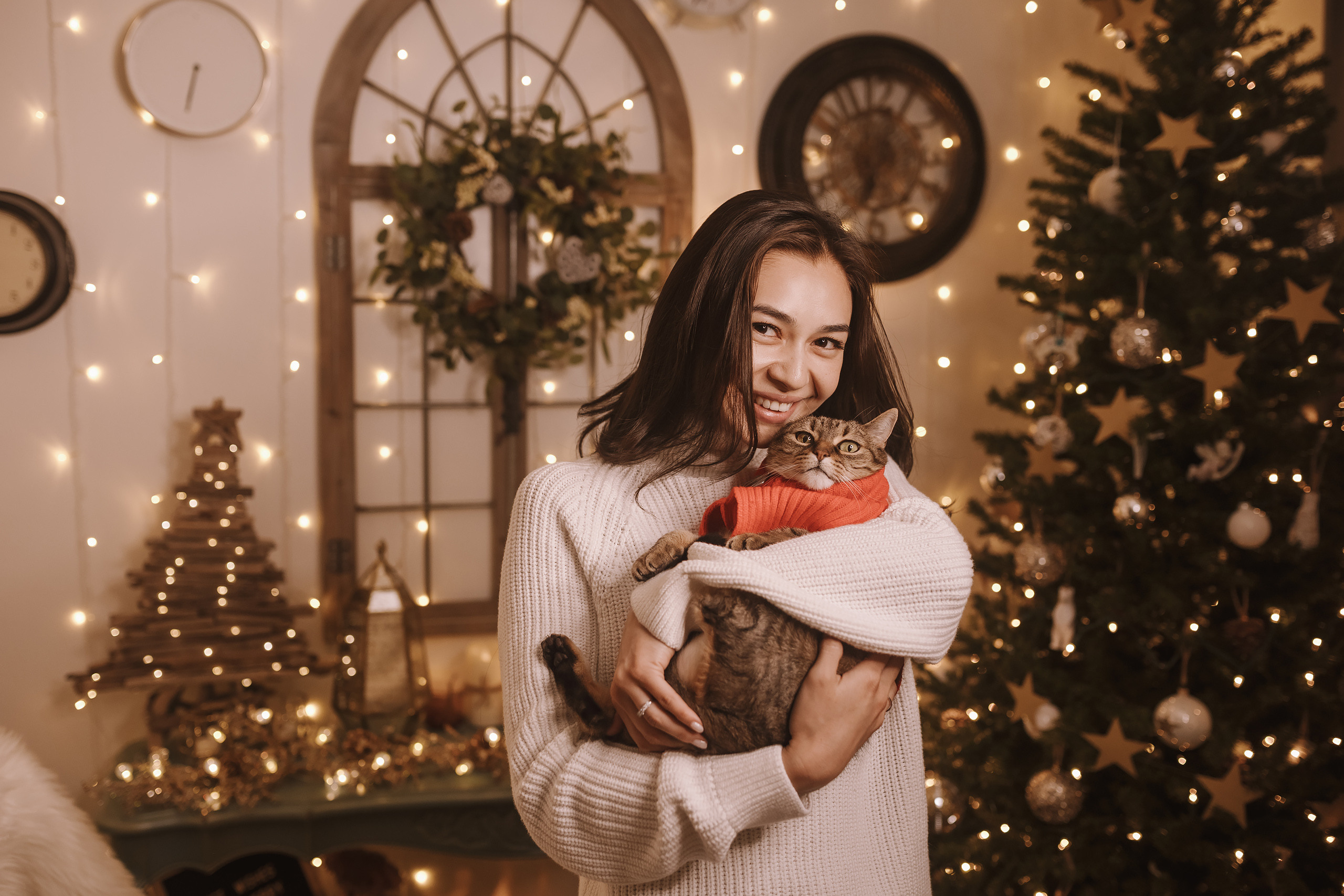 11182021 Christmas Photoshoot 2. Wedding family event photographer in Chicago Nick Yushevich