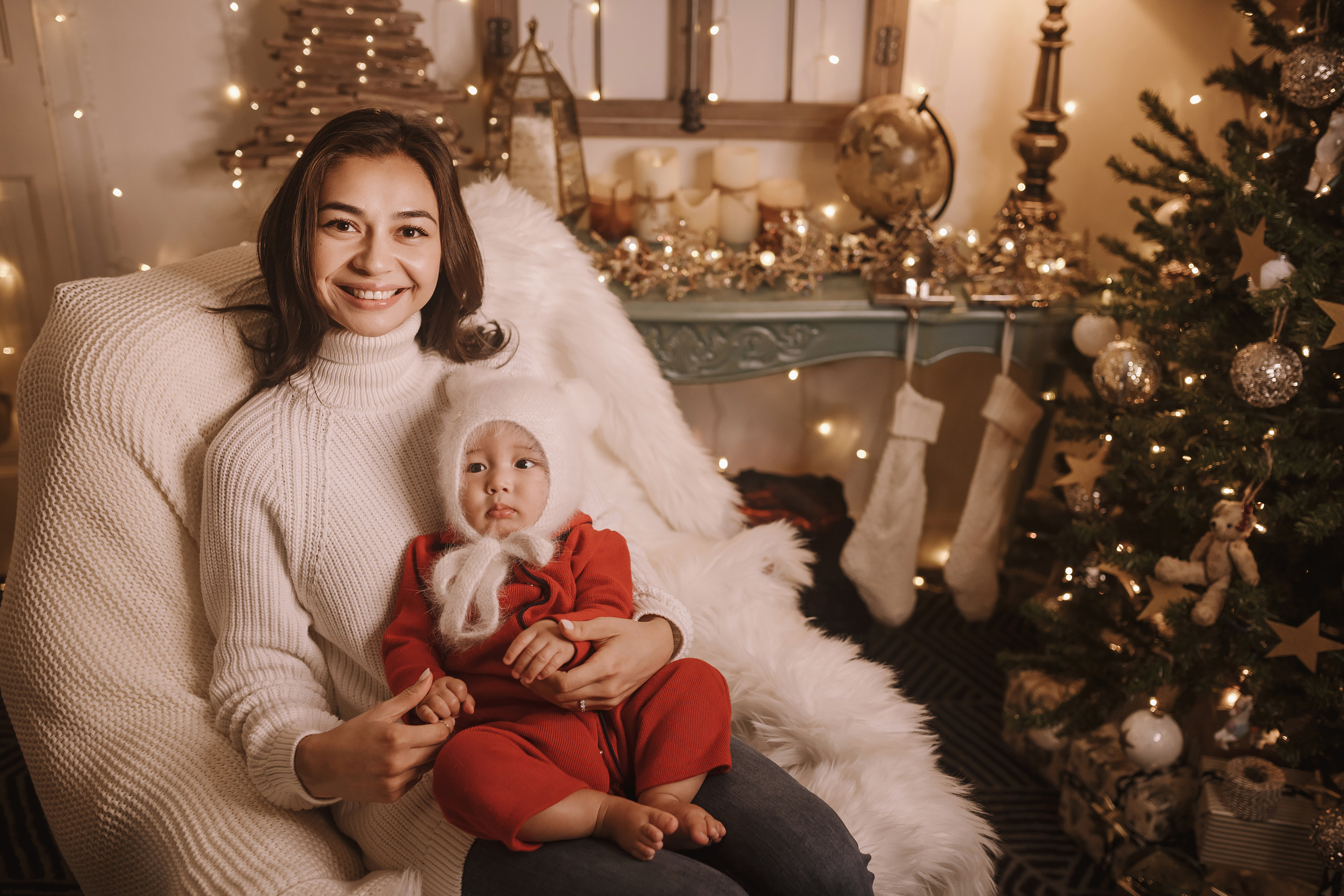 11182021 Christmas Photoshoot 2. Wedding family event photographer in Chicago Nick Yushevich