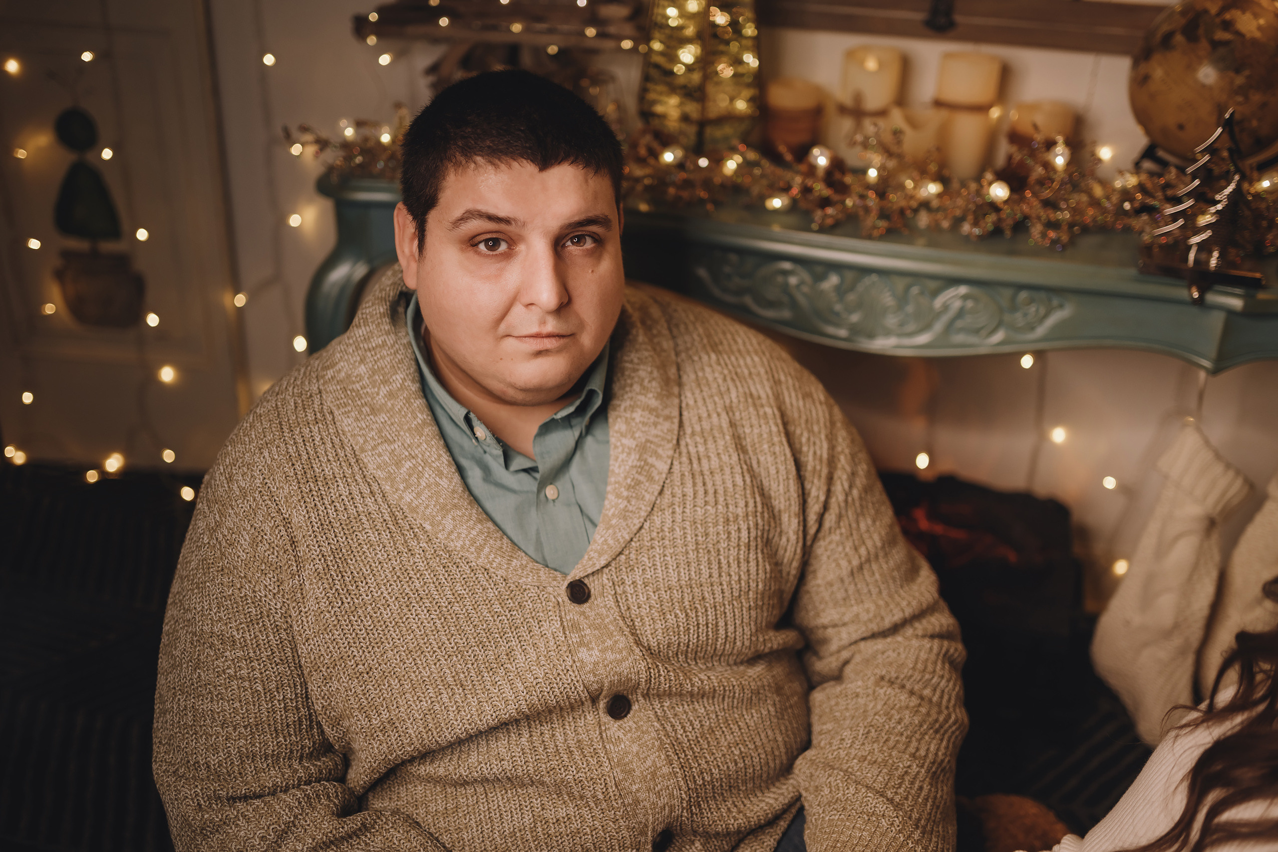 12122021 Christmas Photoshoot 13. Wedding family event photographer in Chicago Nick Yushevich