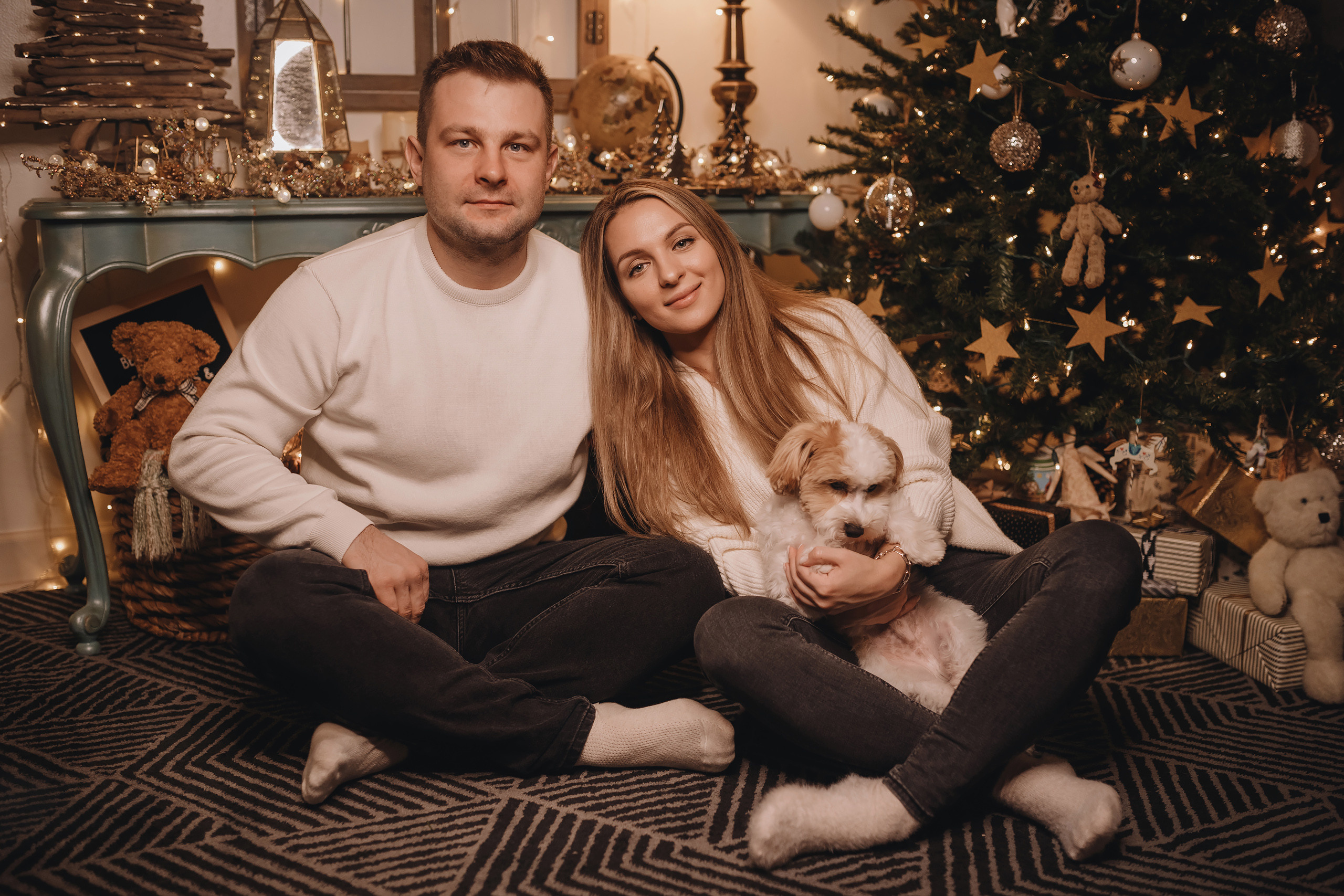 12142021 Christmas Photoshoot 14. Wedding family event photographer in Chicago Nick Yushevich