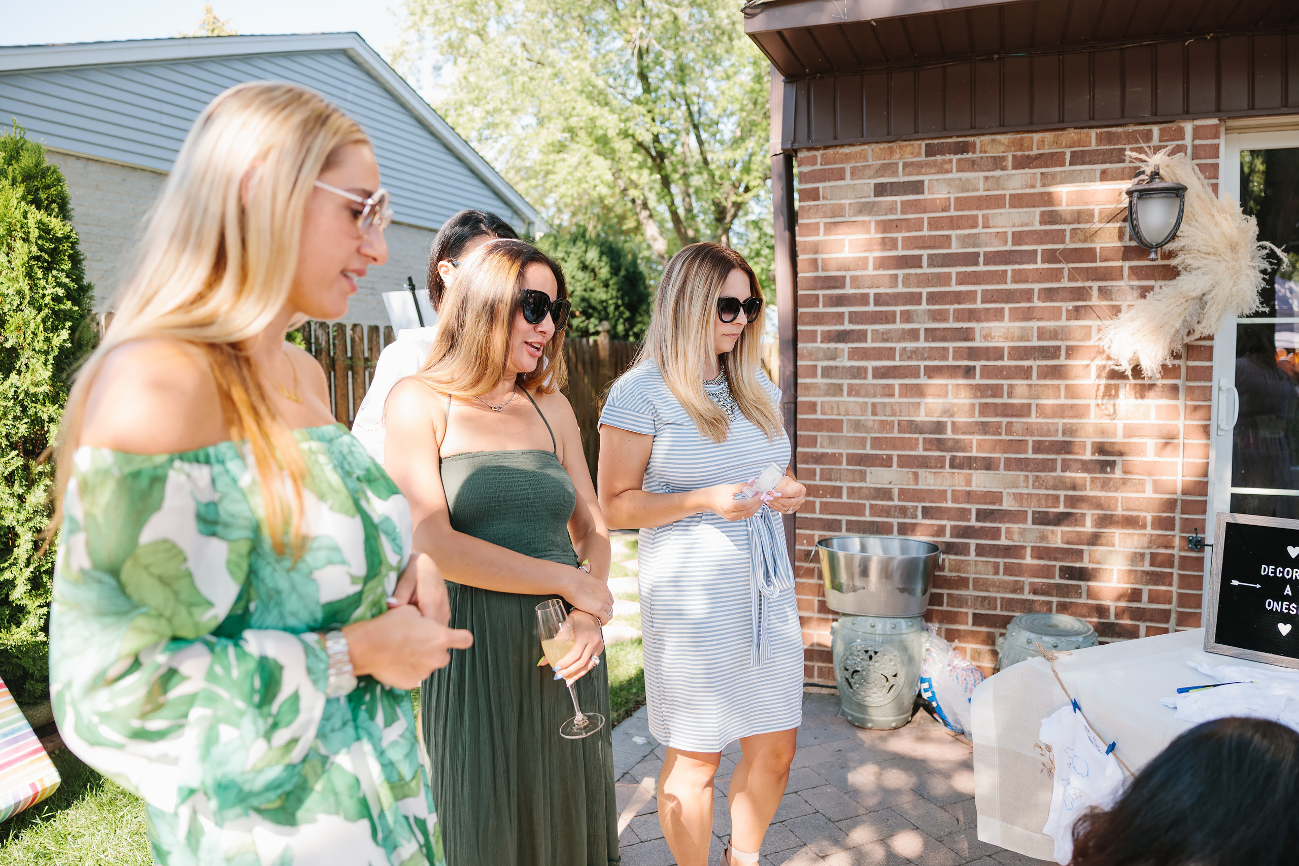 08.15.2021 Baby shower. Wedding family event photographer in Chicago Nick Yushevich