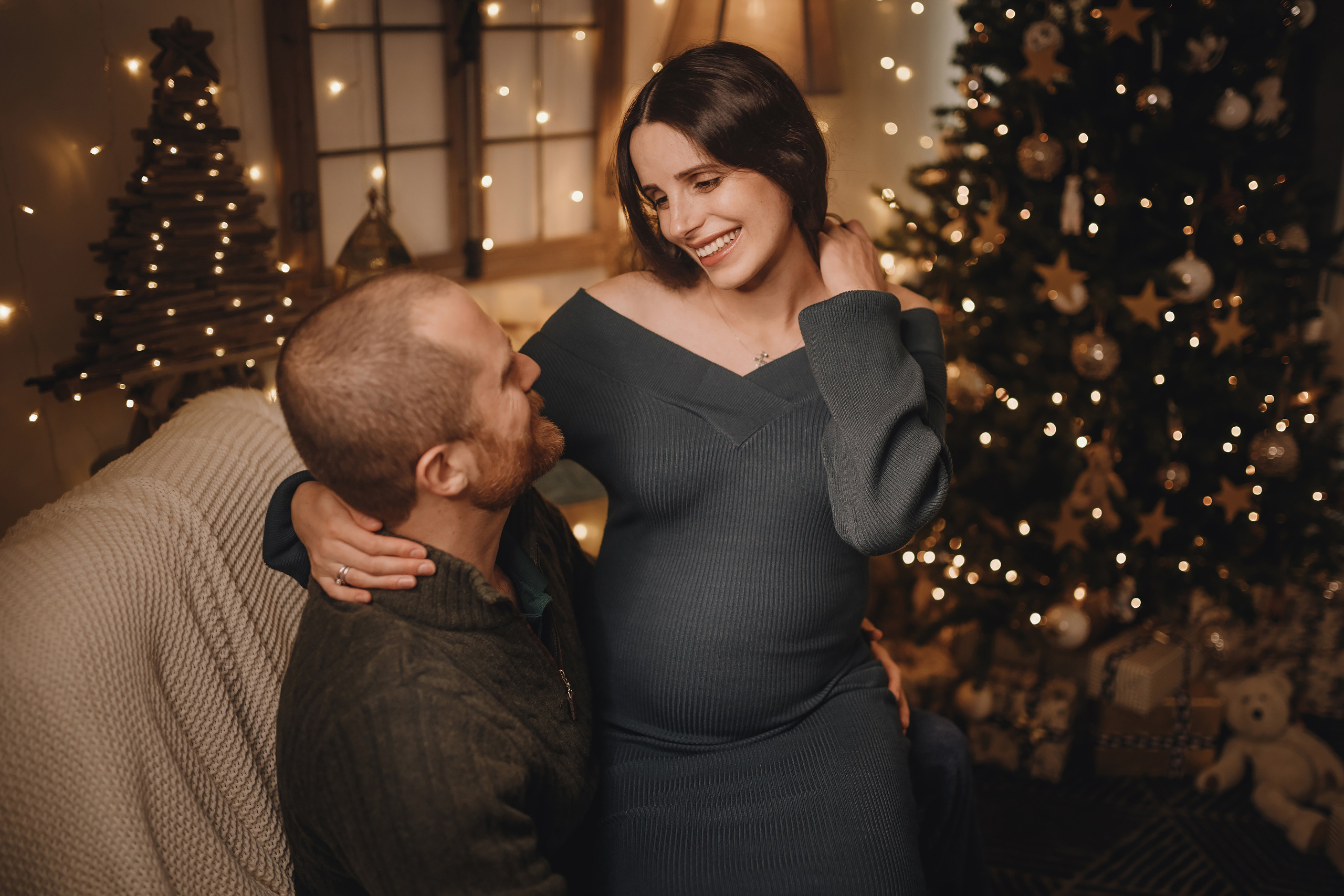 11132021 Christmas Family Photoshoot 1. Wedding family event photographer in Chicago Nick Yushevich