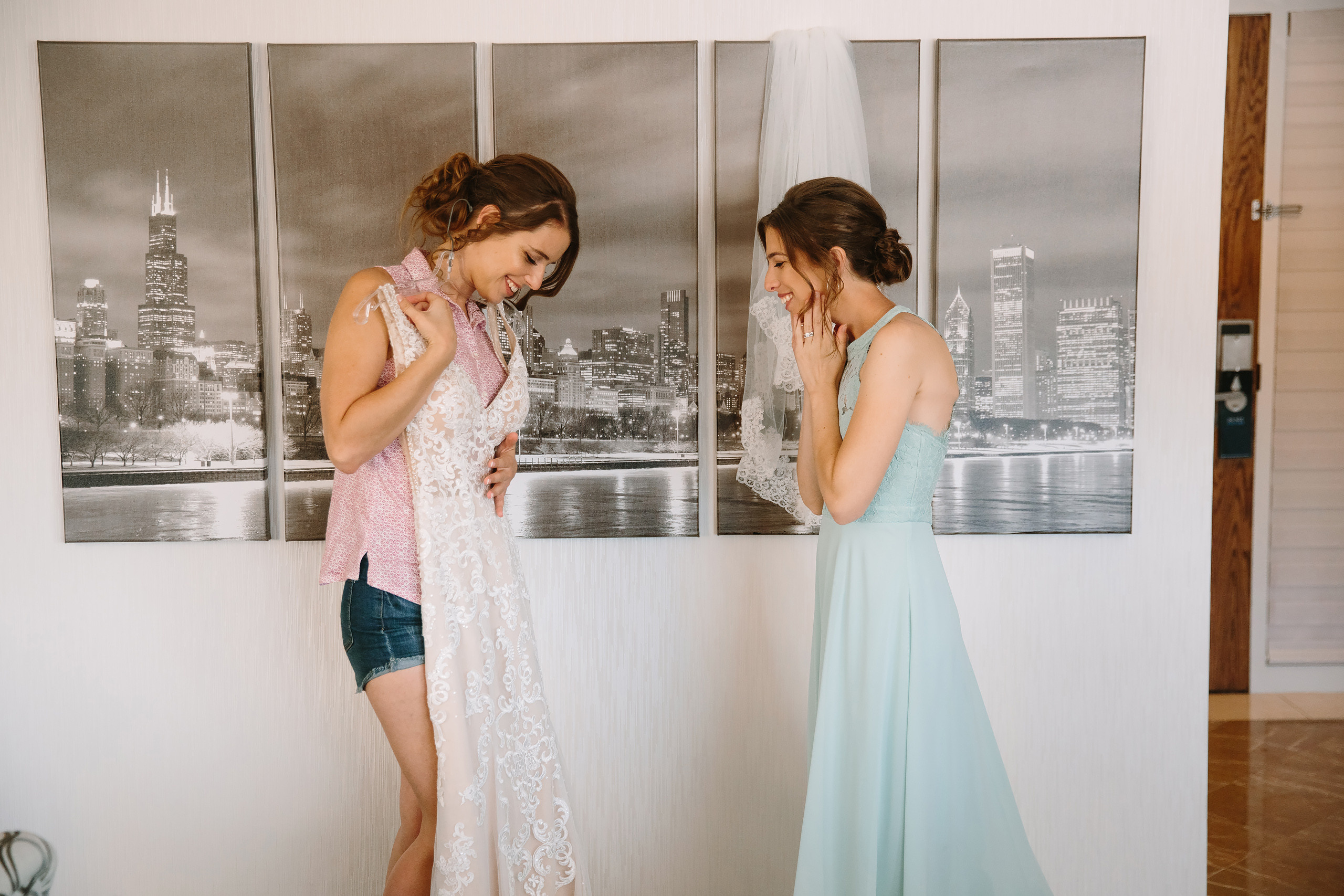 08.03.2019 Wedding. Wedding family event photographer in Chicago Nick Yushevich