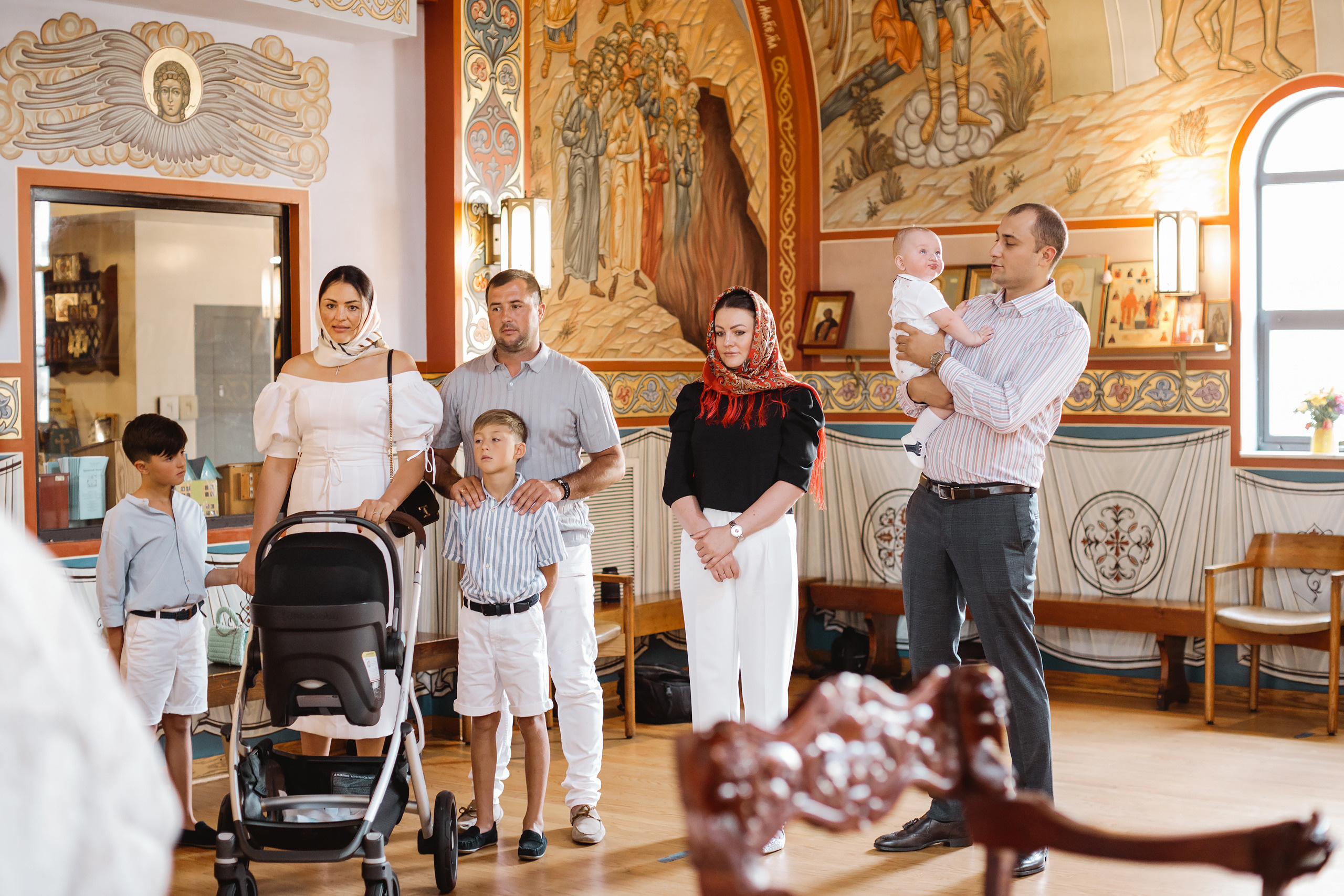 08.07.2021 Christening. Wedding family event photographer in Chicago Nick Yushevich