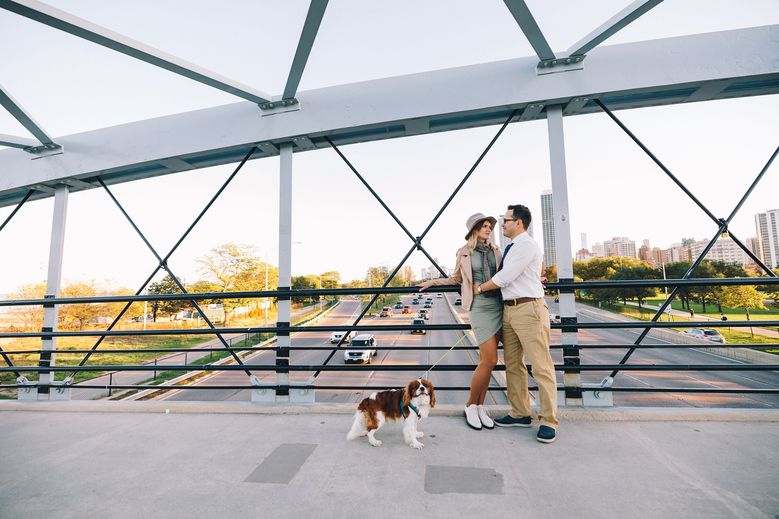 10.18.2021 Walk in Chicago. Wedding family event photographer in Chicago Nick Yushevich