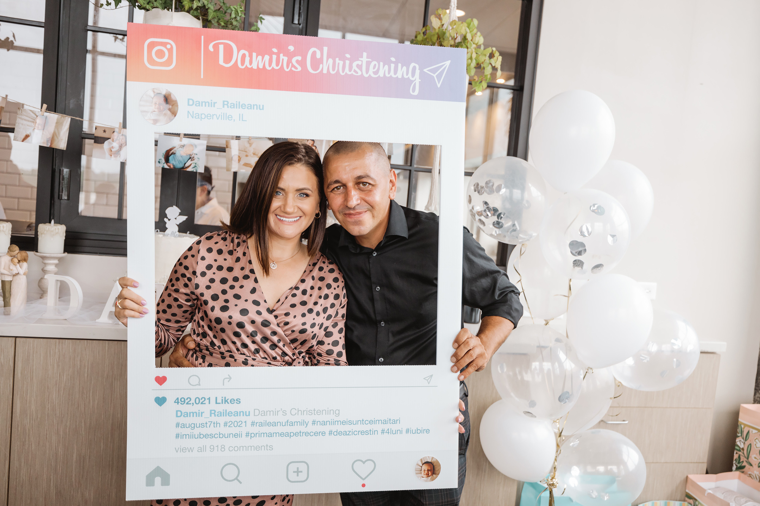 08.07.2021 Christening. Wedding family event photographer in Chicago Nick Yushevich