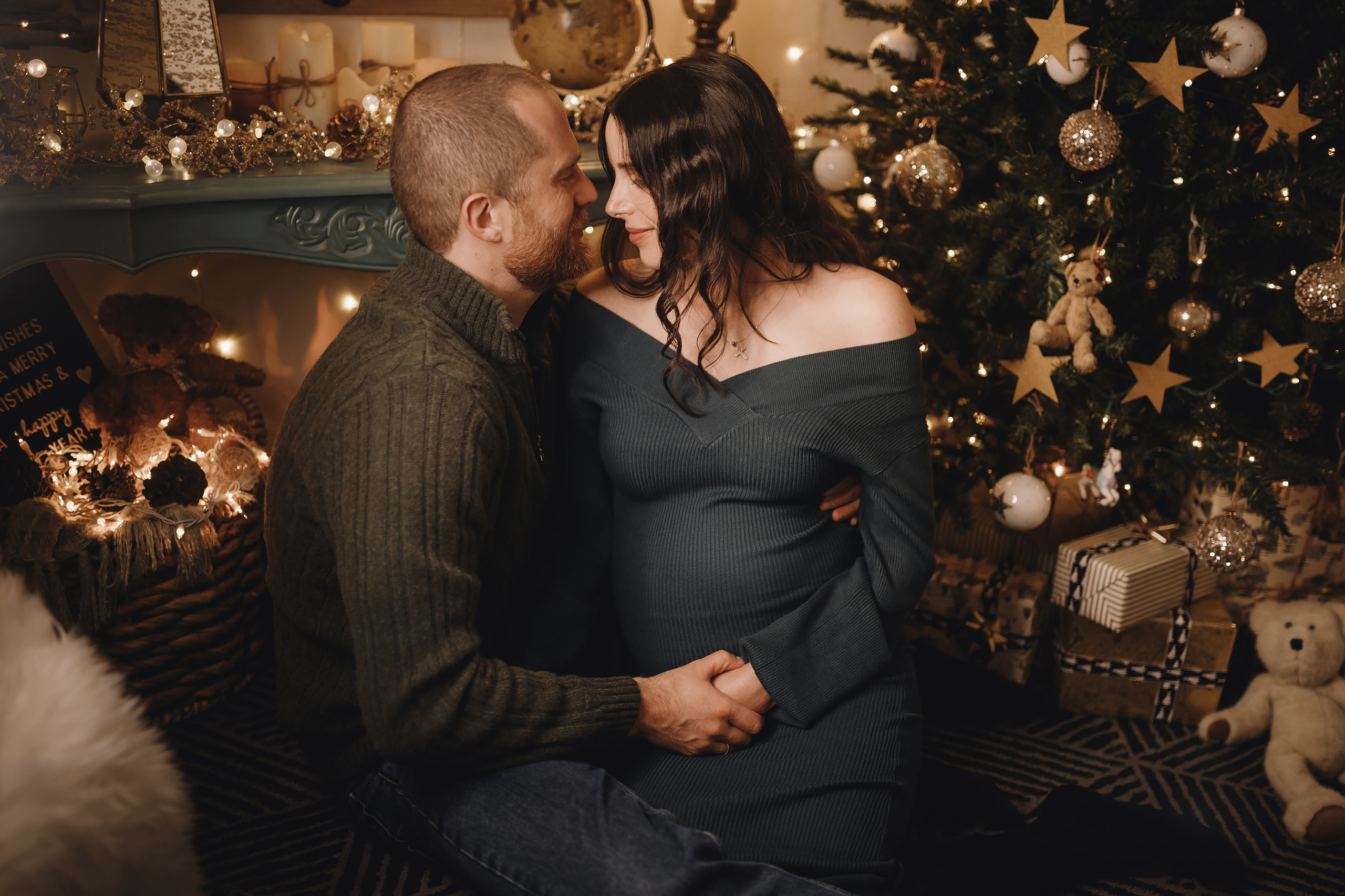 11132021 Christmas Family Photoshoot 1. Wedding family event photographer in Chicago Nick Yushevich