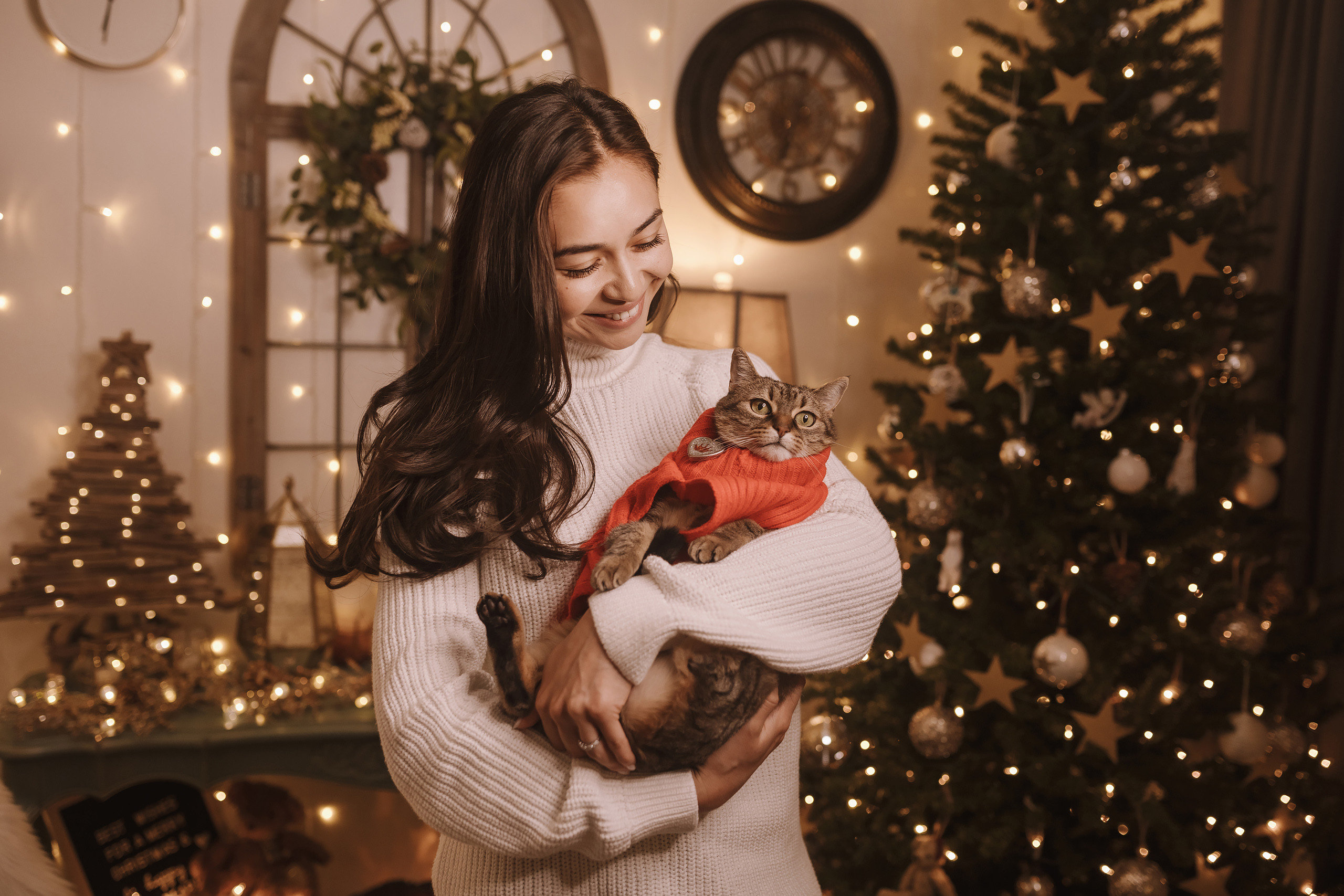 11182021 Christmas Photoshoot 2. Wedding family event photographer in Chicago Nick Yushevich