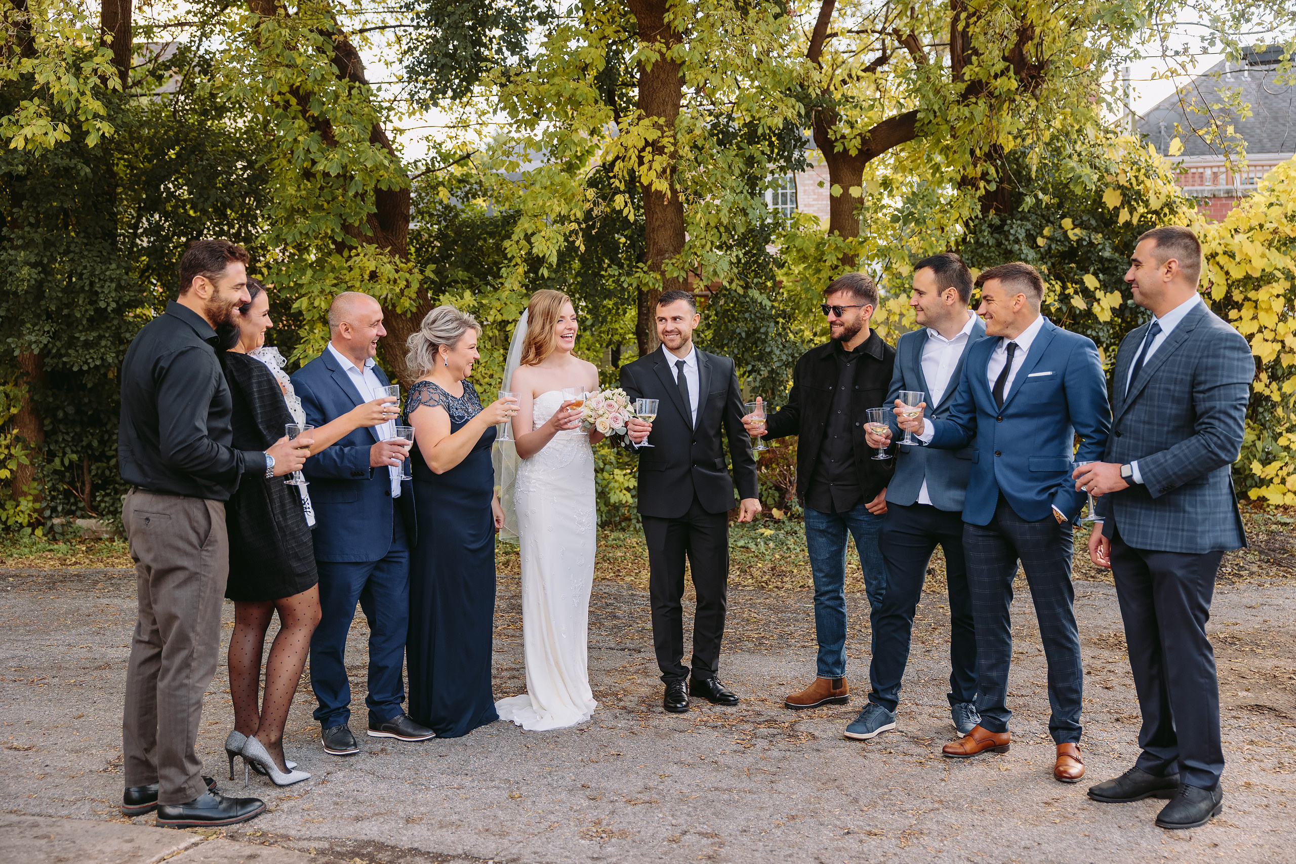 10.31.2021 Wedding. Wedding family event photographer in Chicago Nick Yushevich