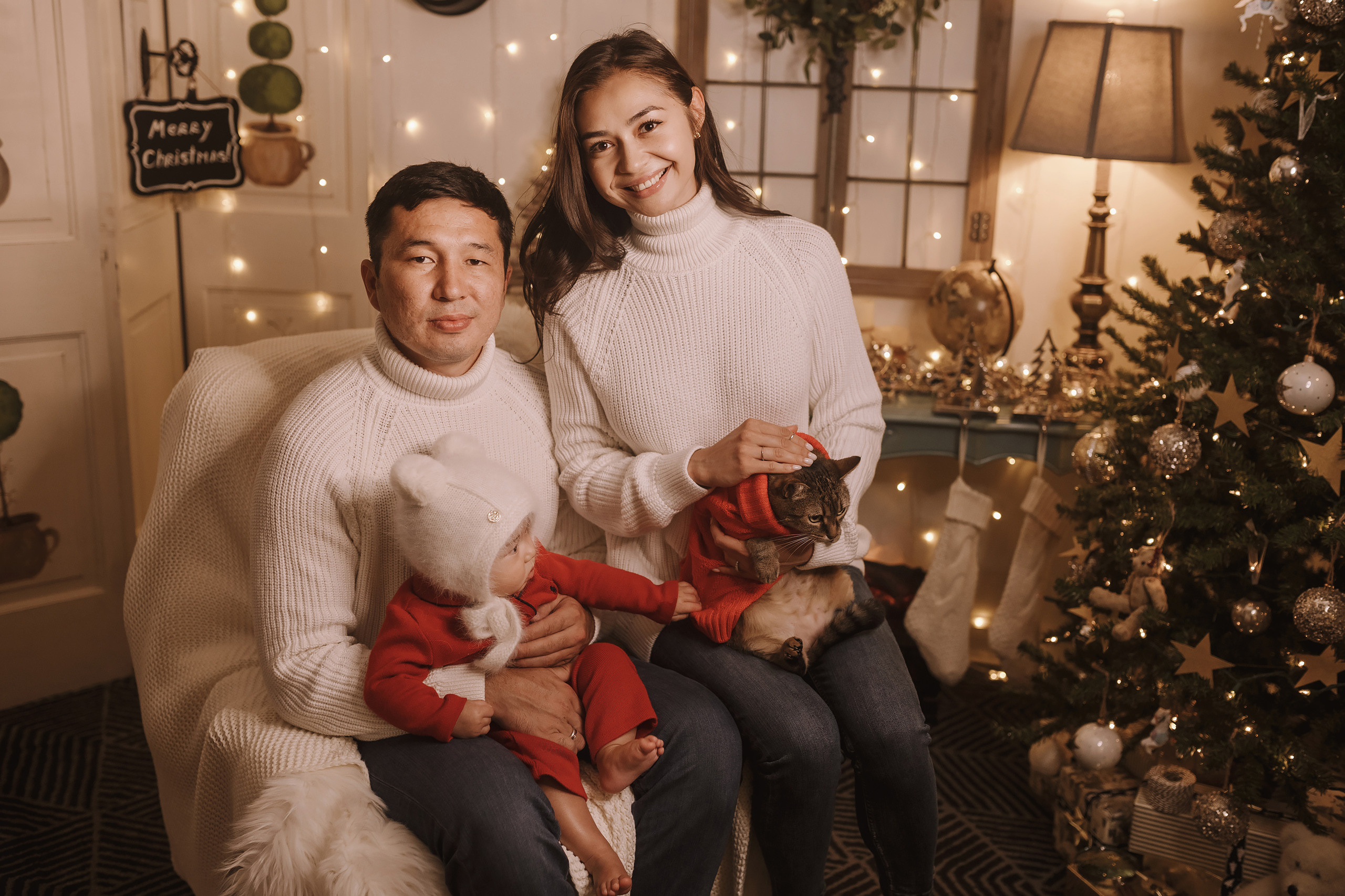 11182021 Christmas Photoshoot 2. Wedding family event photographer in Chicago Nick Yushevich