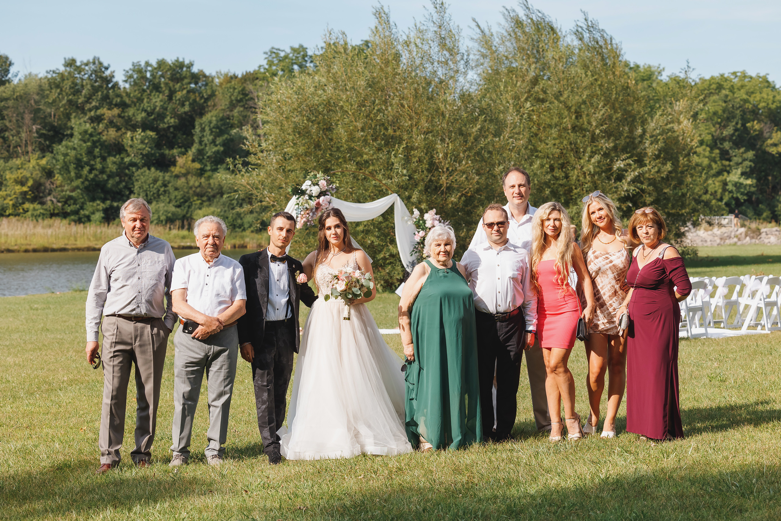 08.14.2021 Wedding. Wedding family event photographer in Chicago Nick Yushevich