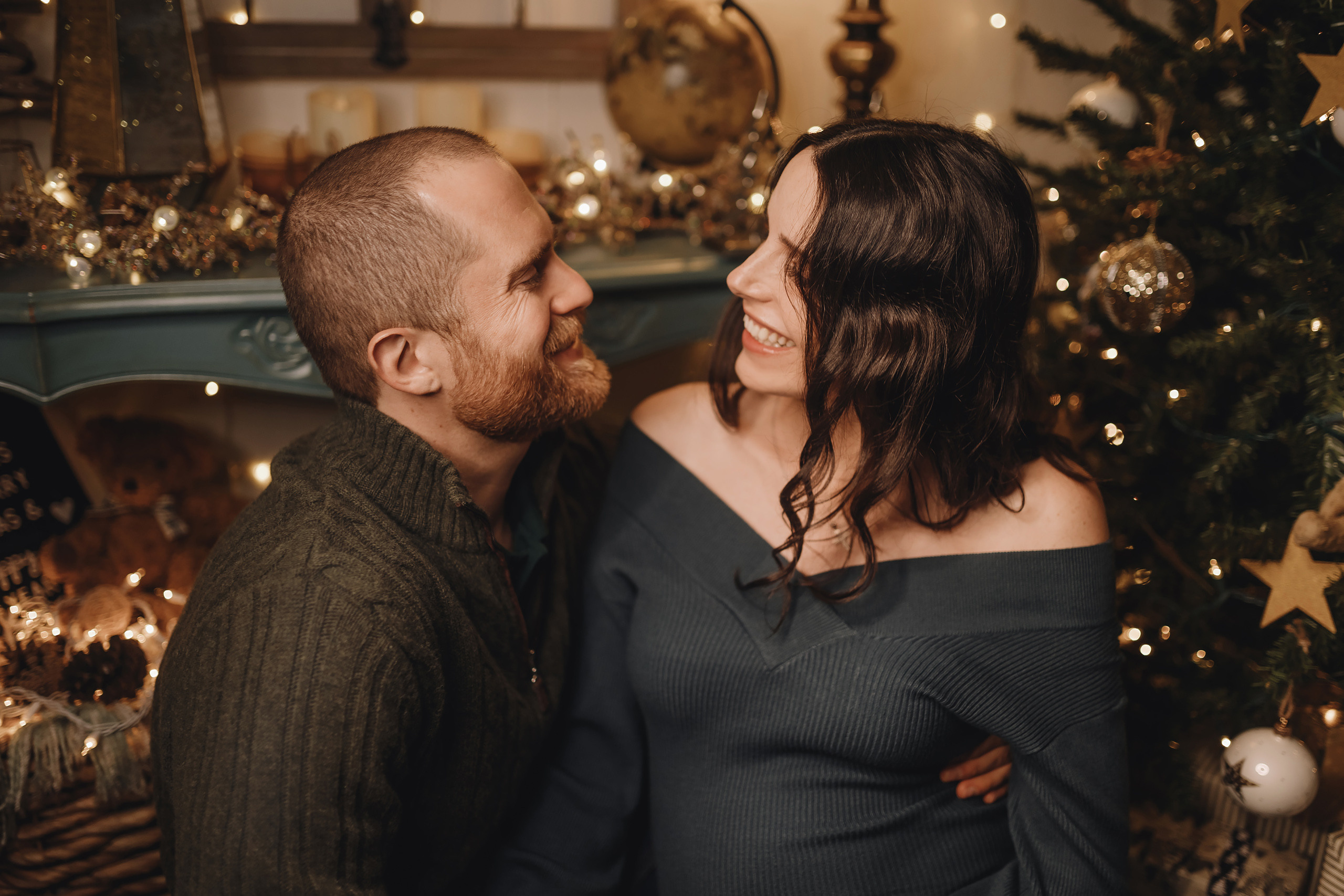 11132021 Christmas Family Photoshoot 1. Wedding family event photographer in Chicago Nick Yushevich