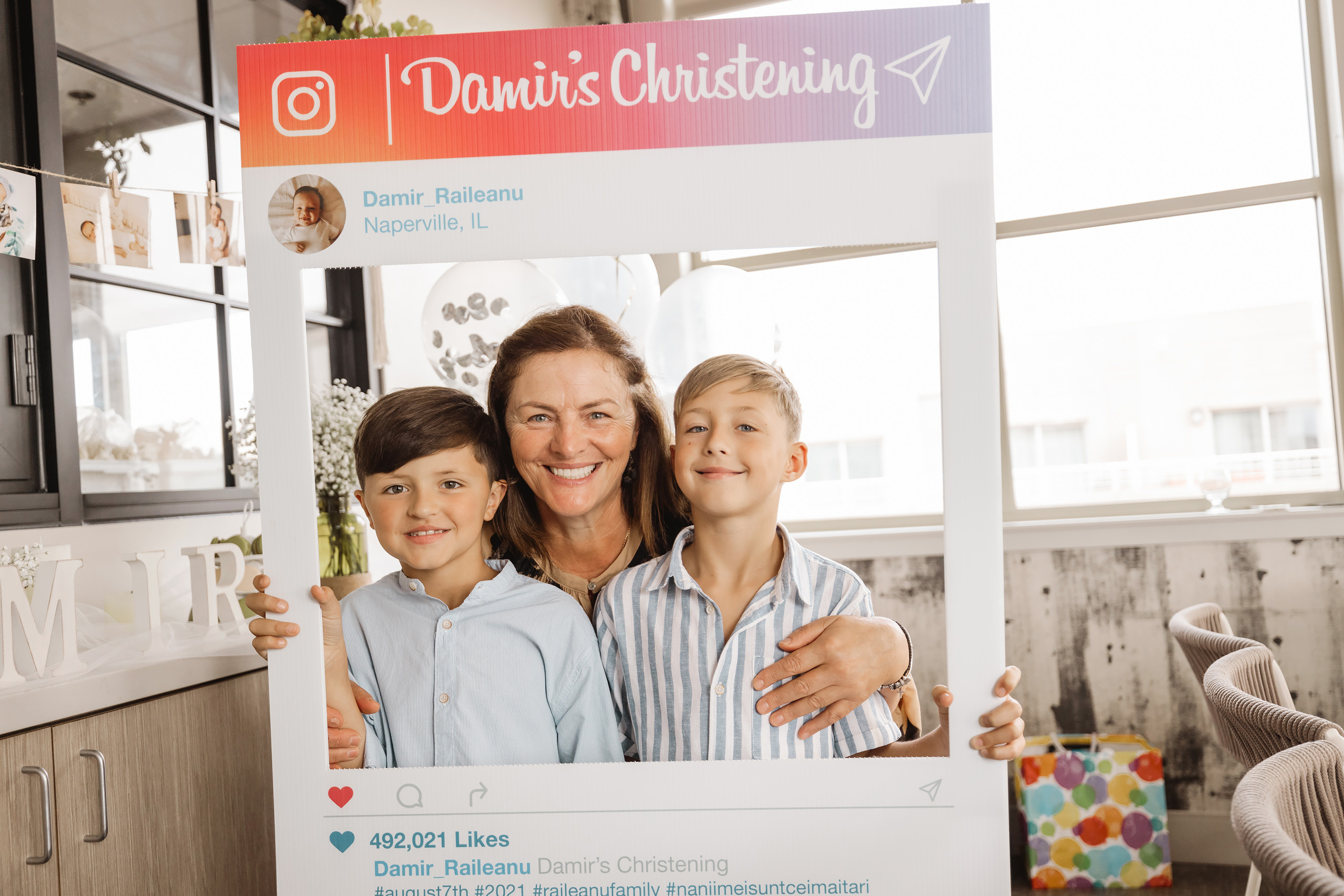 08.07.2021 Christening. Wedding family event photographer in Chicago Nick Yushevich