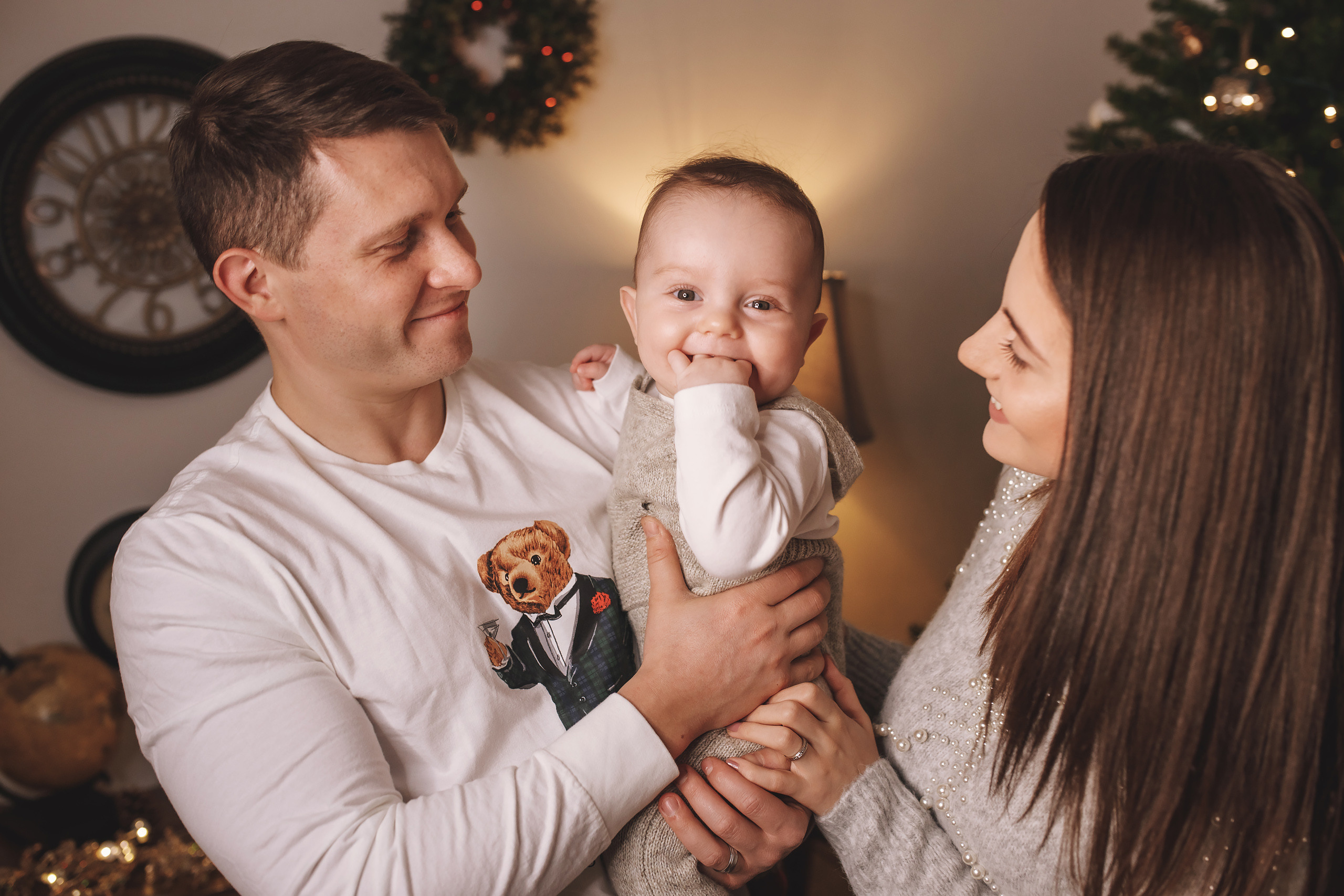 12142019 Christmas Family Photoshoot. Wedding family event photographer in Chicago Nick Yushevich