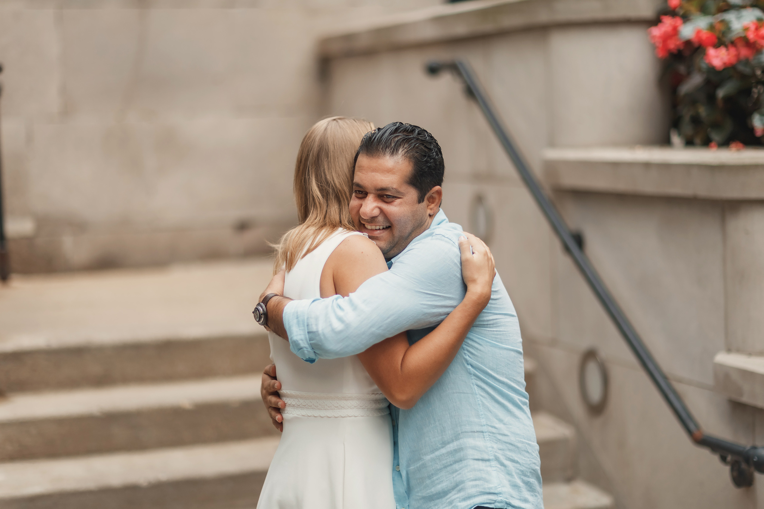 09.04.2021 Walk in Chicago. Wedding family event photographer in Chicago Nick Yushevich