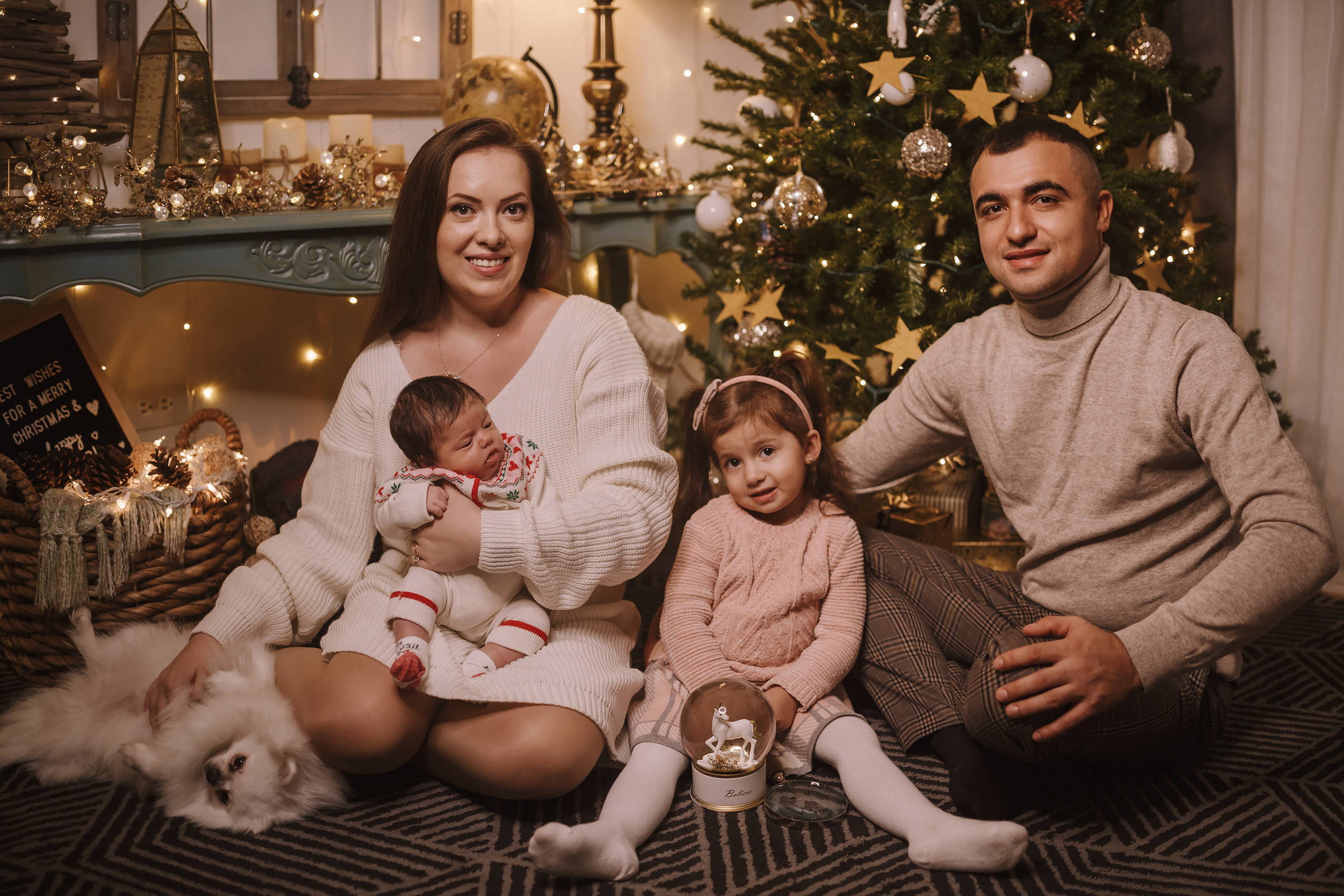 12042021 Christmas Photoshoot 9. Wedding family event photographer in Chicago Nick Yushevich