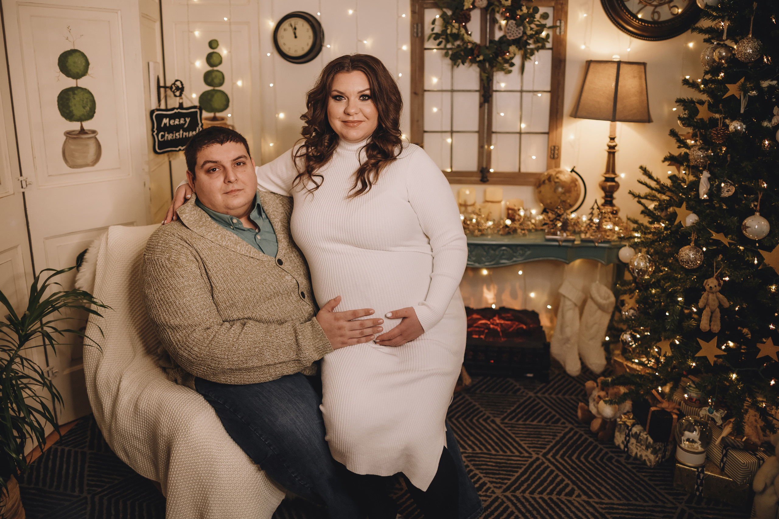 12122021 Christmas Photoshoot 13. Wedding family event photographer in Chicago Nick Yushevich