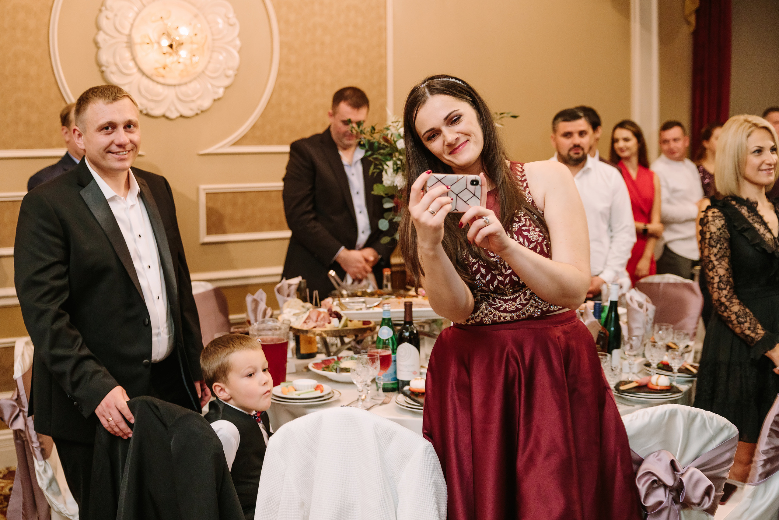 10.02.2021 Wedding. Wedding family event photographer in Chicago Nick Yushevich