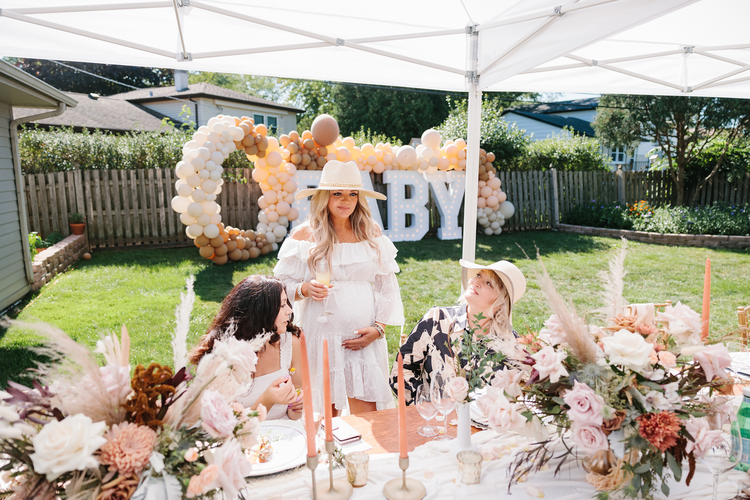 08.15.2021 Baby shower. Wedding family event photographer in Chicago Nick Yushevich