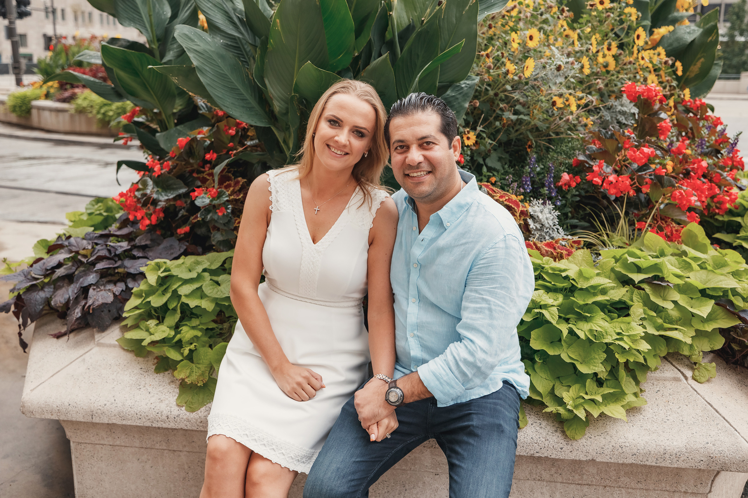 09.04.2021 Walk in Chicago. Wedding family event photographer in Chicago Nick Yushevich