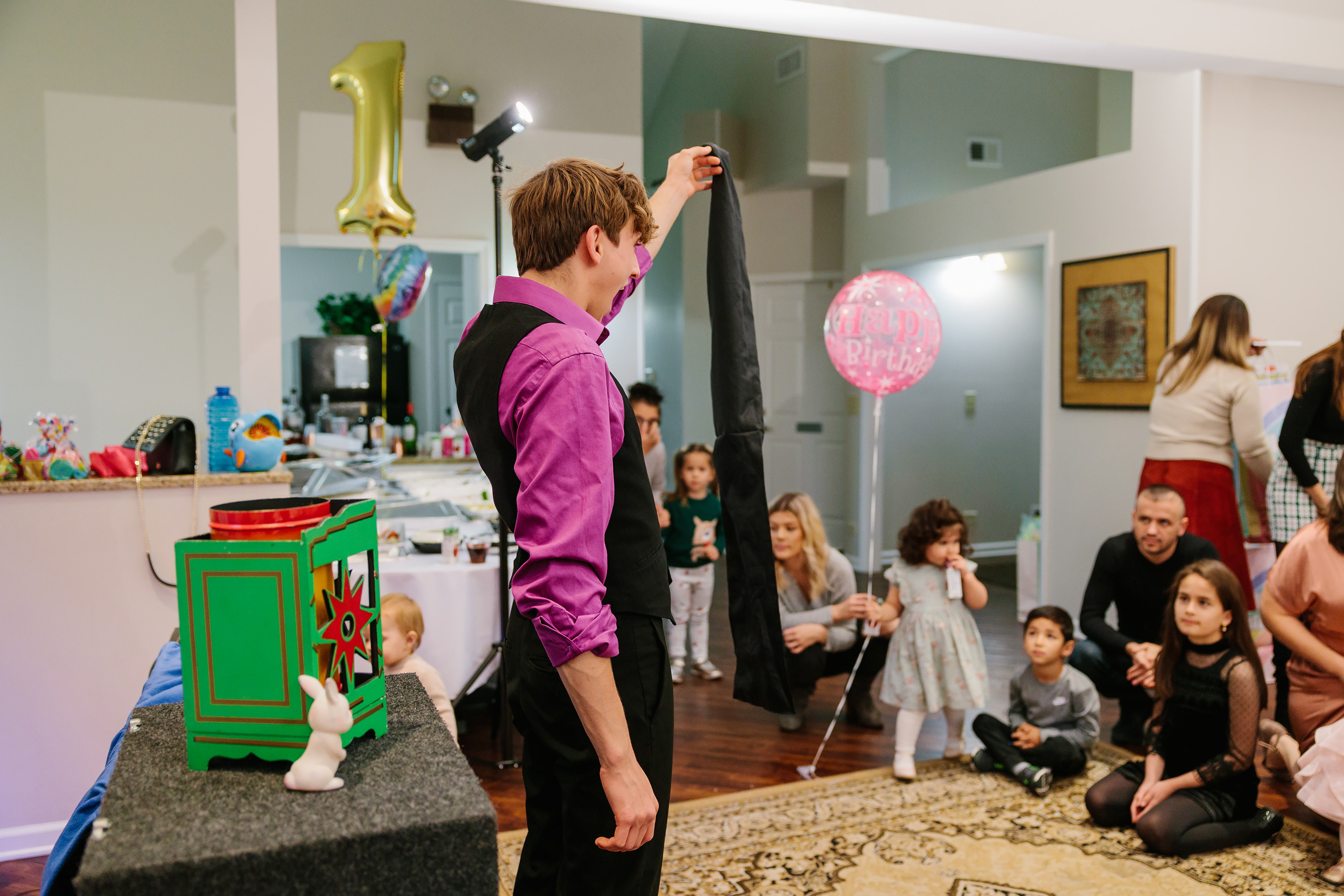 11.13.2021 First birthday. Wedding family event photographer in Chicago Nick Yushevich