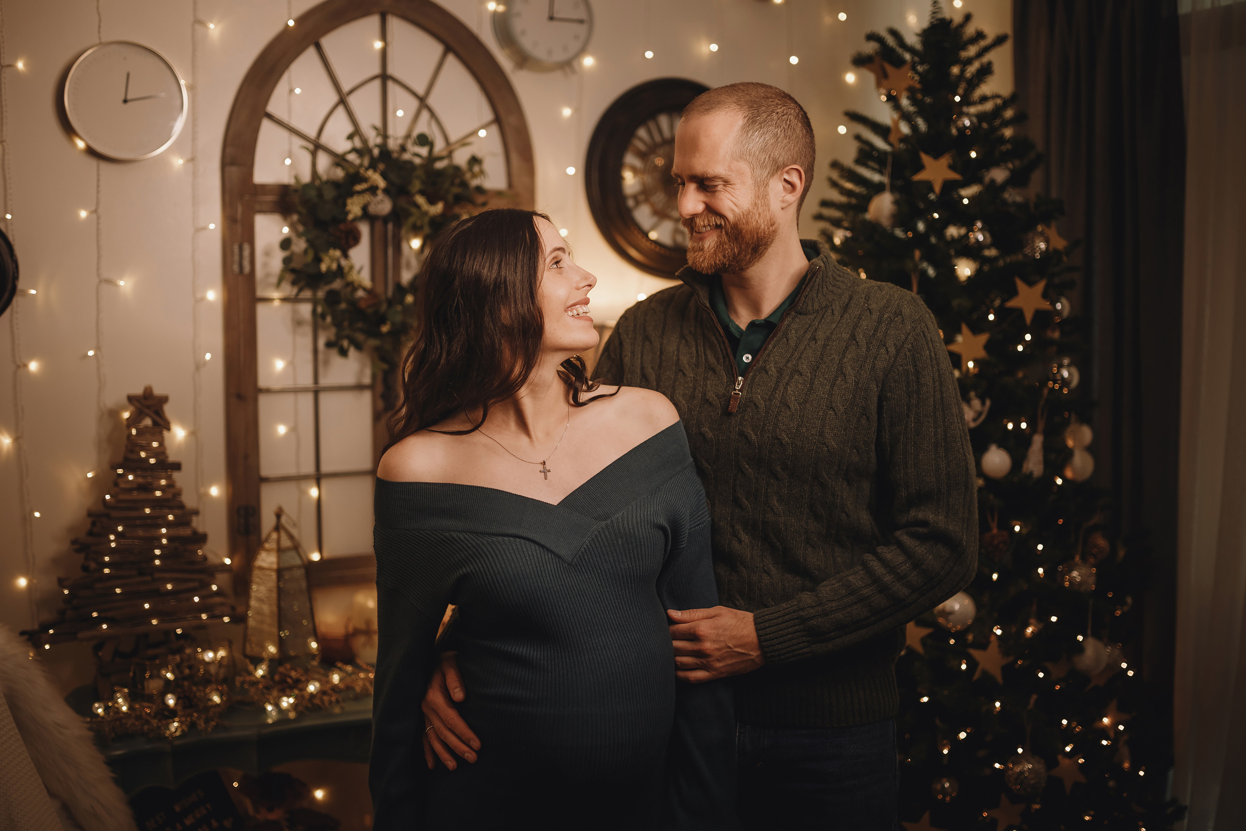 11132021 Christmas Family Photoshoot 1. Wedding family event photographer in Chicago Nick Yushevich