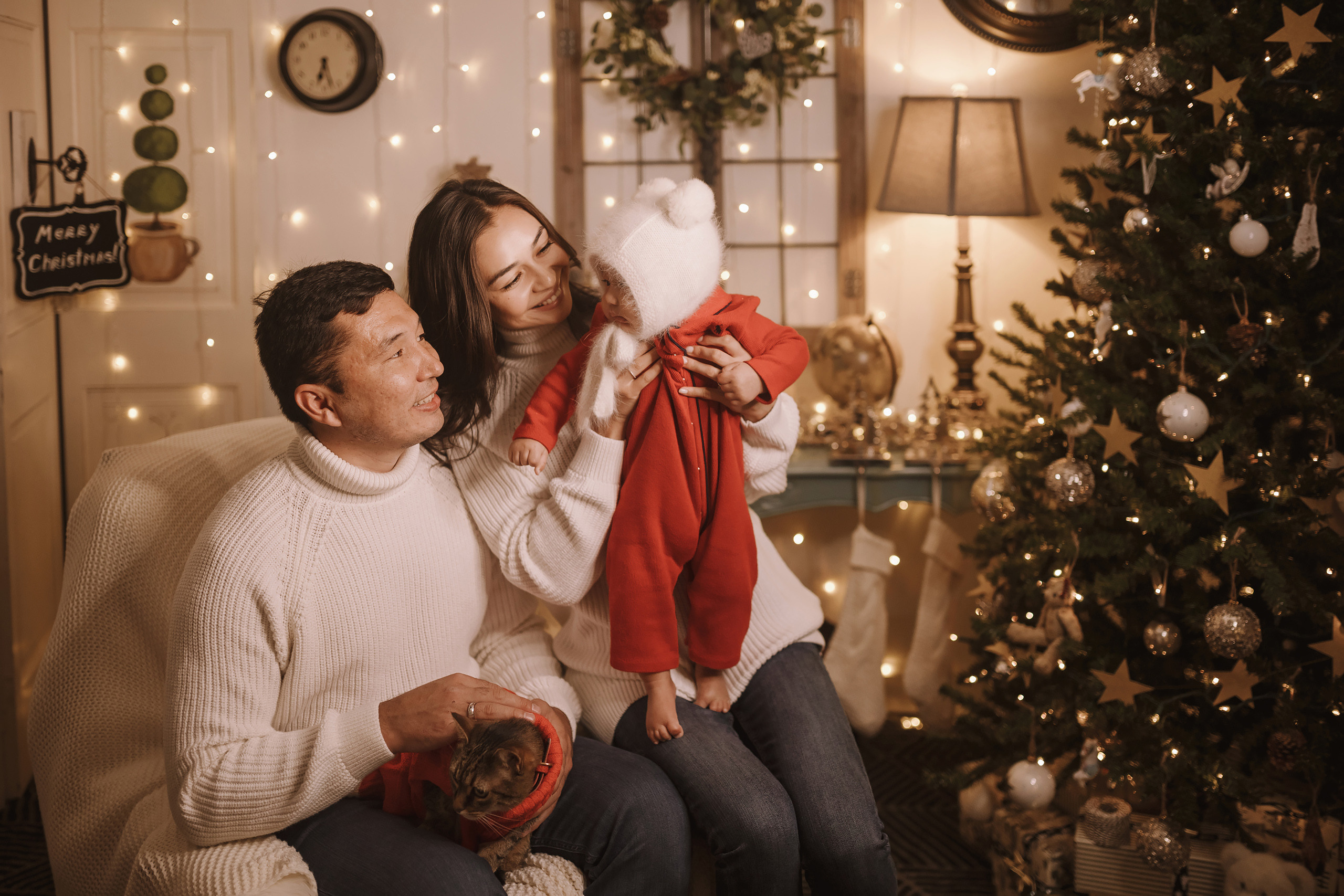 11182021 Christmas Photoshoot 2. Wedding family event photographer in Chicago Nick Yushevich