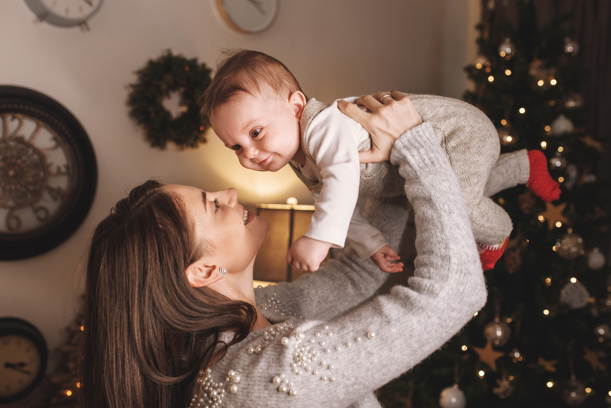 12142019 Christmas Family Photoshoot. Wedding family event photographer in Chicago Nick Yushevich