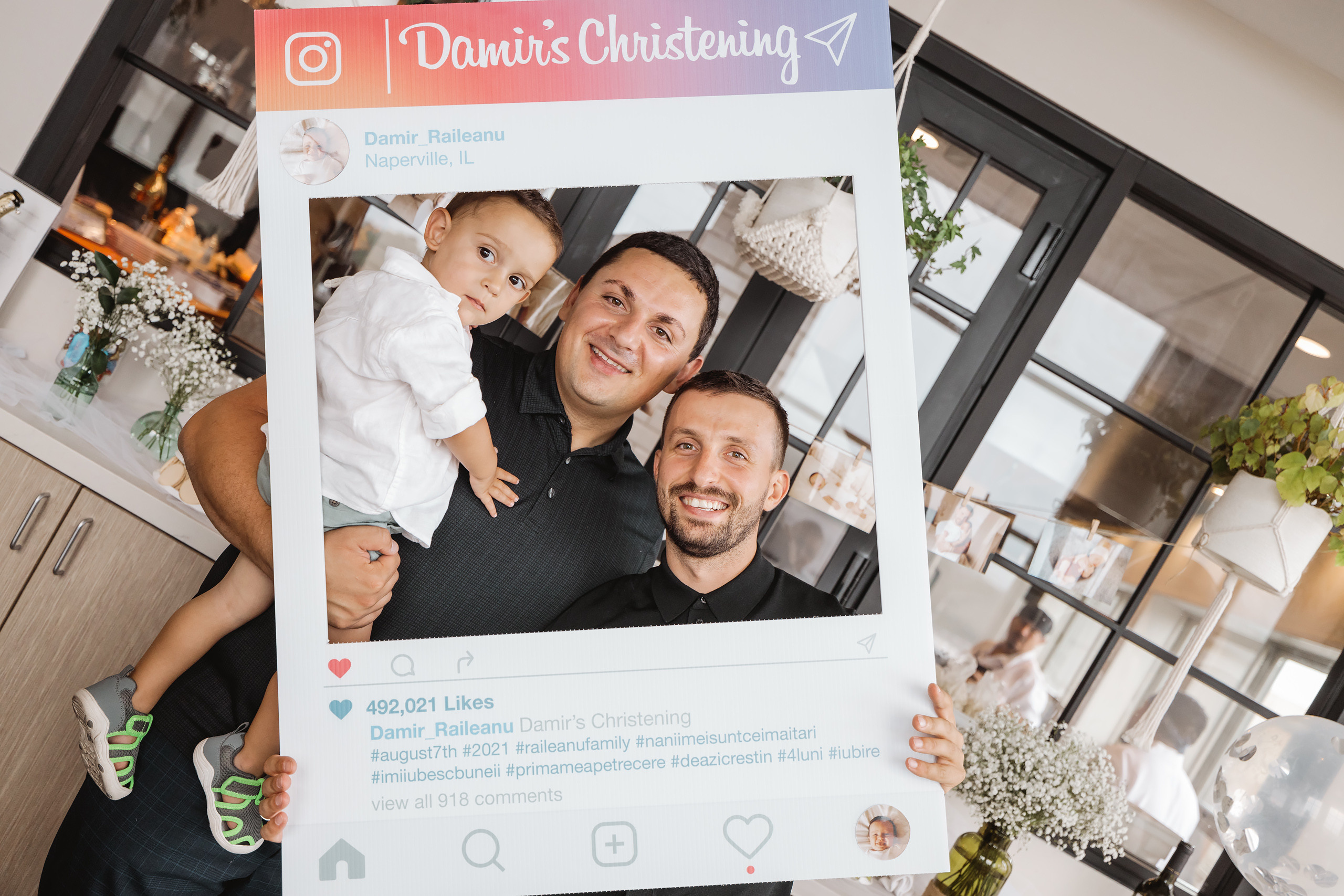 08.07.2021 Christening. Wedding family event photographer in Chicago Nick Yushevich