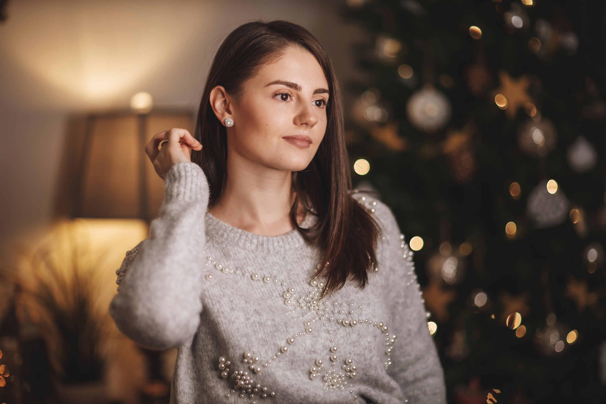 12142019 Christmas Family Photoshoot. Wedding family event photographer in Chicago Nick Yushevich