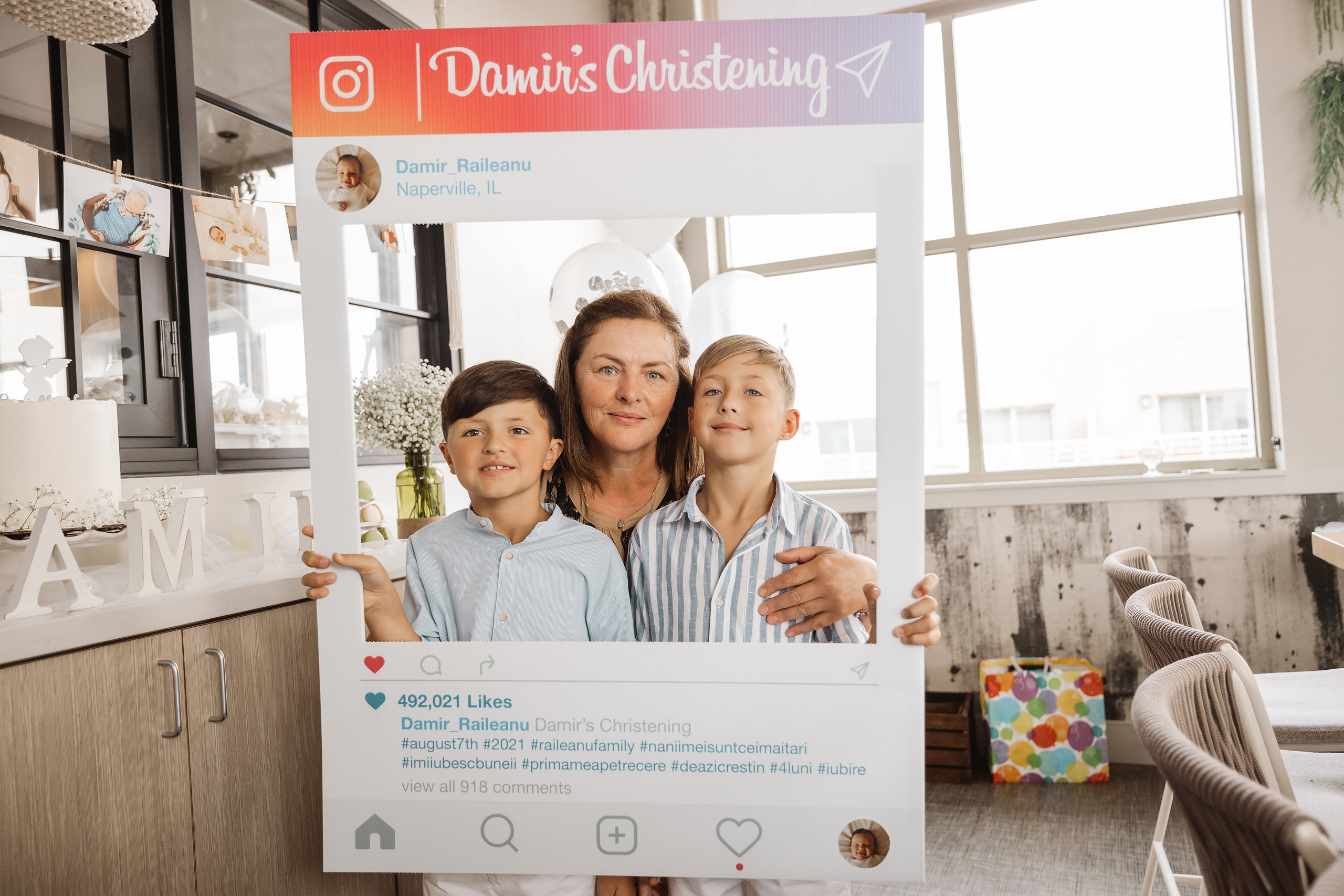 08.07.2021 Christening. Wedding family event photographer in Chicago Nick Yushevich