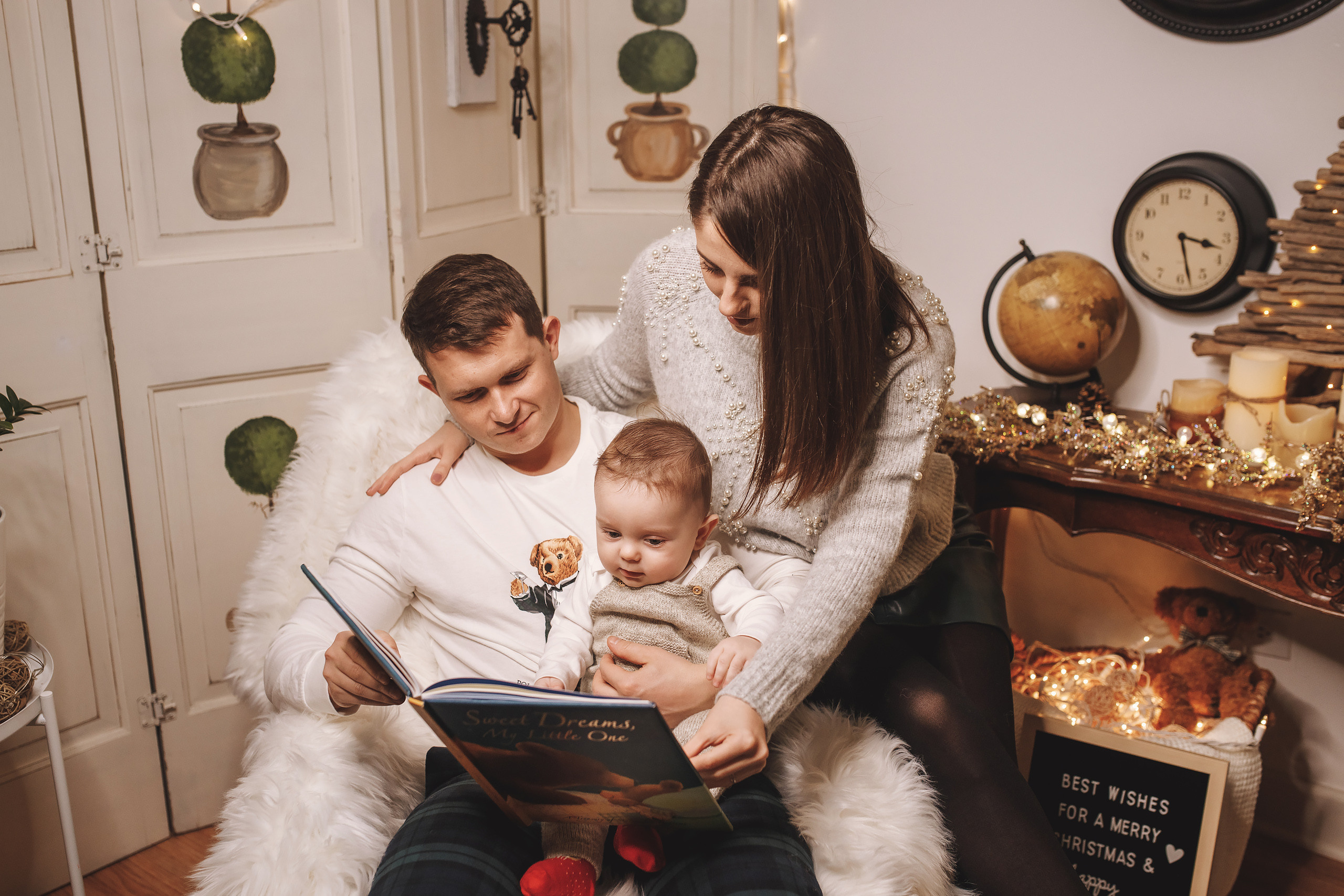 12142019 Christmas Family Photoshoot. Wedding family event photographer in Chicago Nick Yushevich