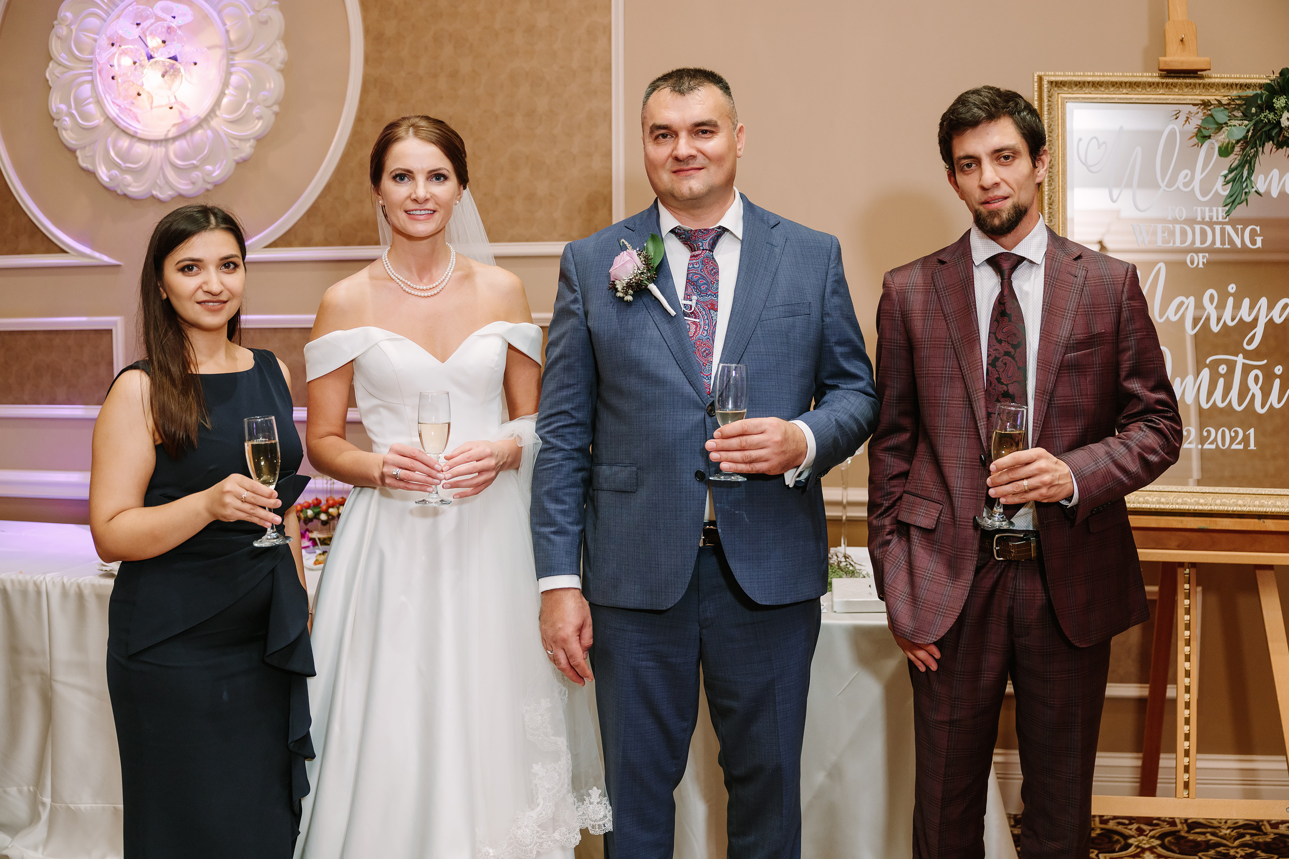 10.02.2021 Wedding. Wedding family event photographer in Chicago Nick Yushevich