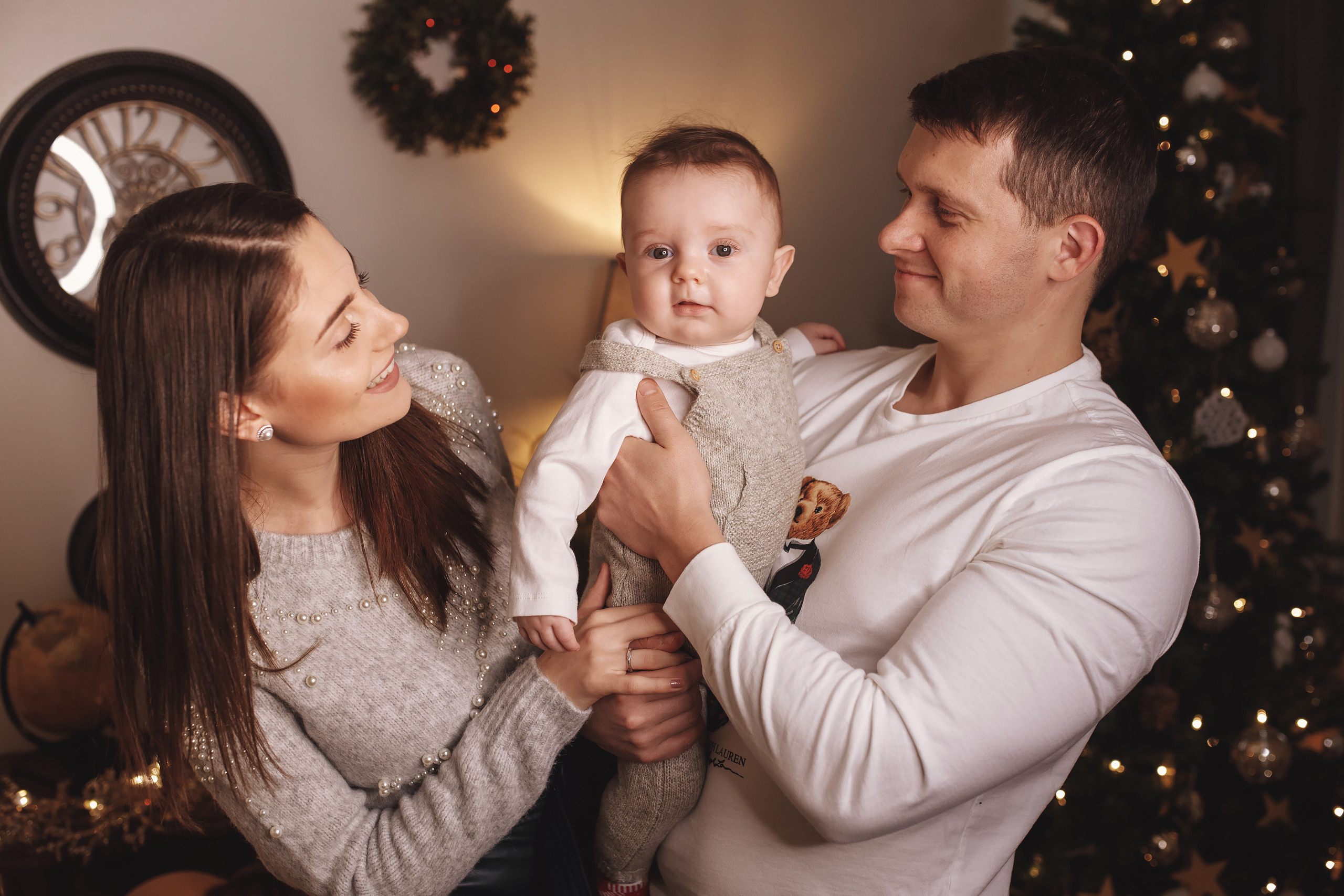 12142019 Christmas Family Photoshoot. Wedding family event photographer in Chicago Nick Yushevich