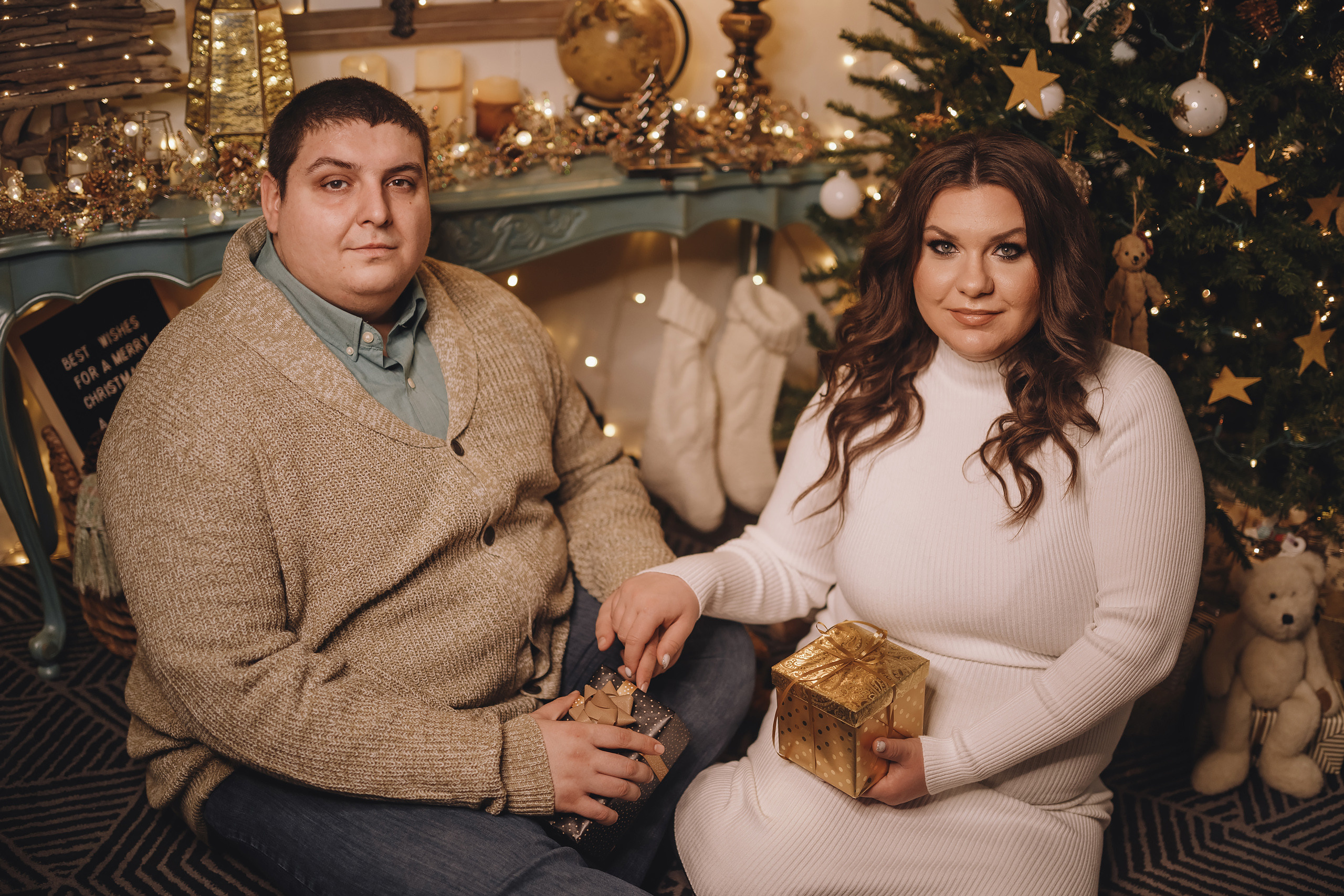 12122021 Christmas Photoshoot 13. Wedding family event photographer in Chicago Nick Yushevich