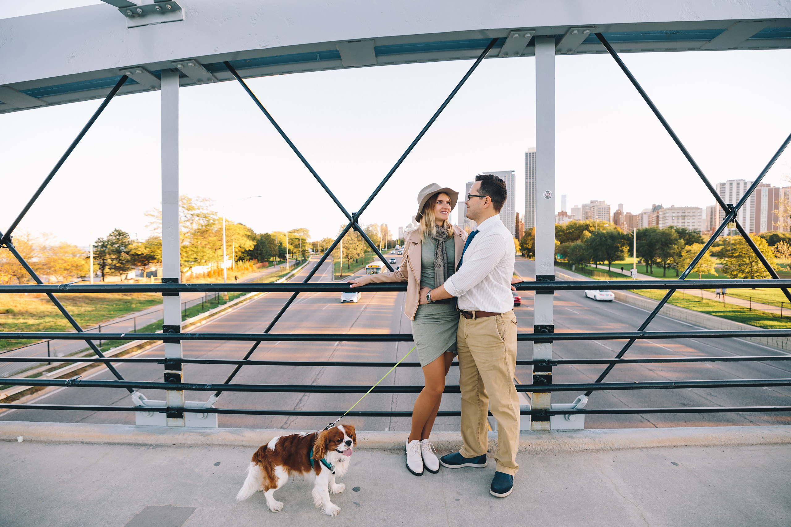 10.18.2021 Walk in Chicago. Wedding family event photographer in Chicago Nick Yushevich