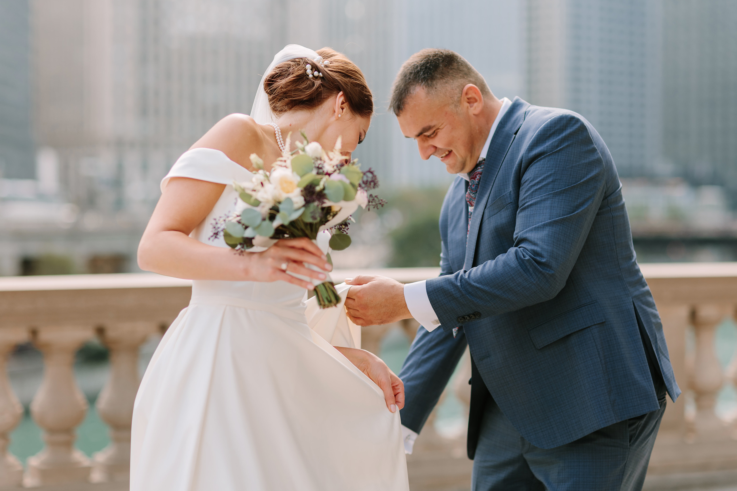 10.02.2021 Wedding. Wedding family event photographer in Chicago Nick Yushevich