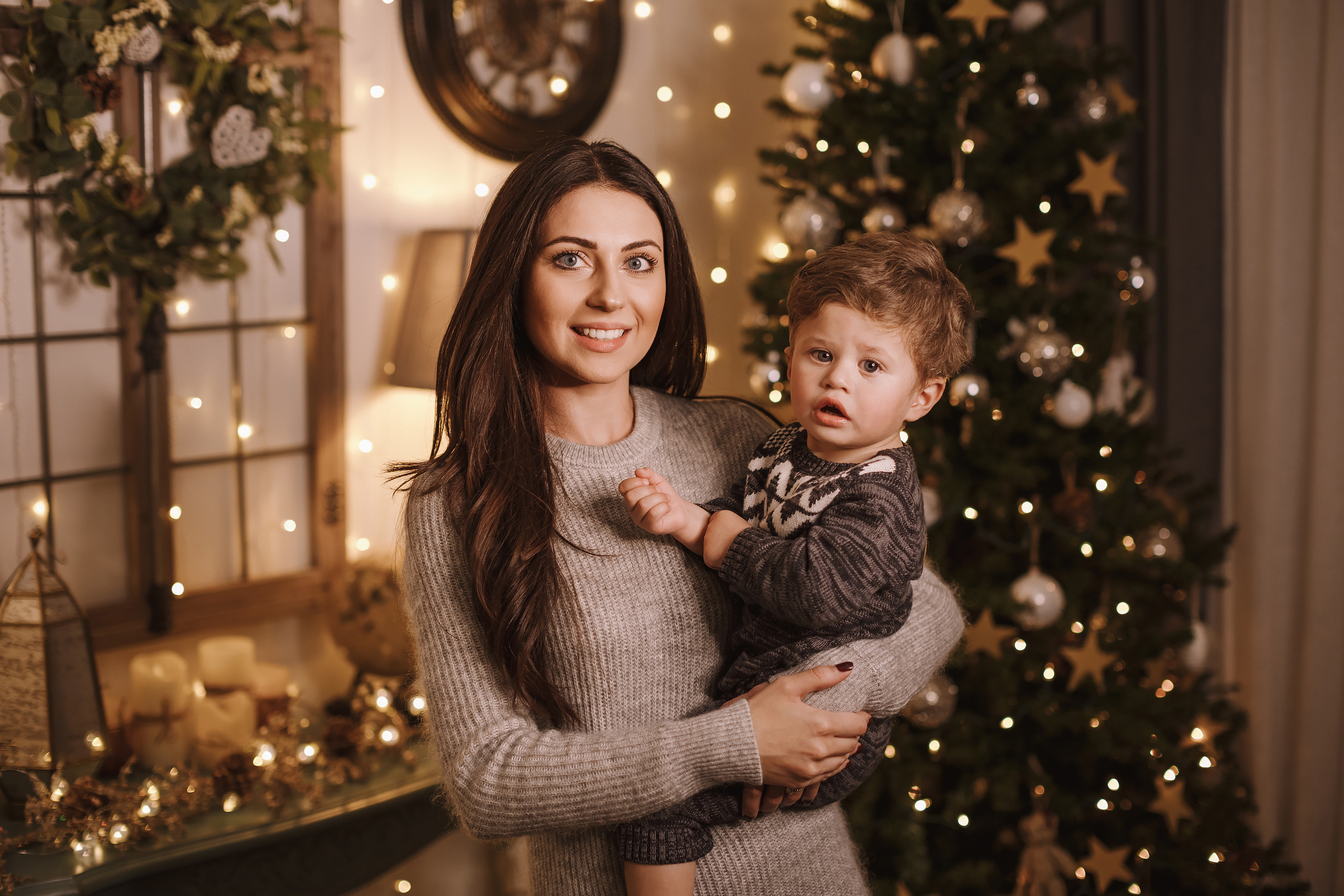 11212021 Christmas Photoshoot 4. Wedding family event photographer in Chicago Nick Yushevich