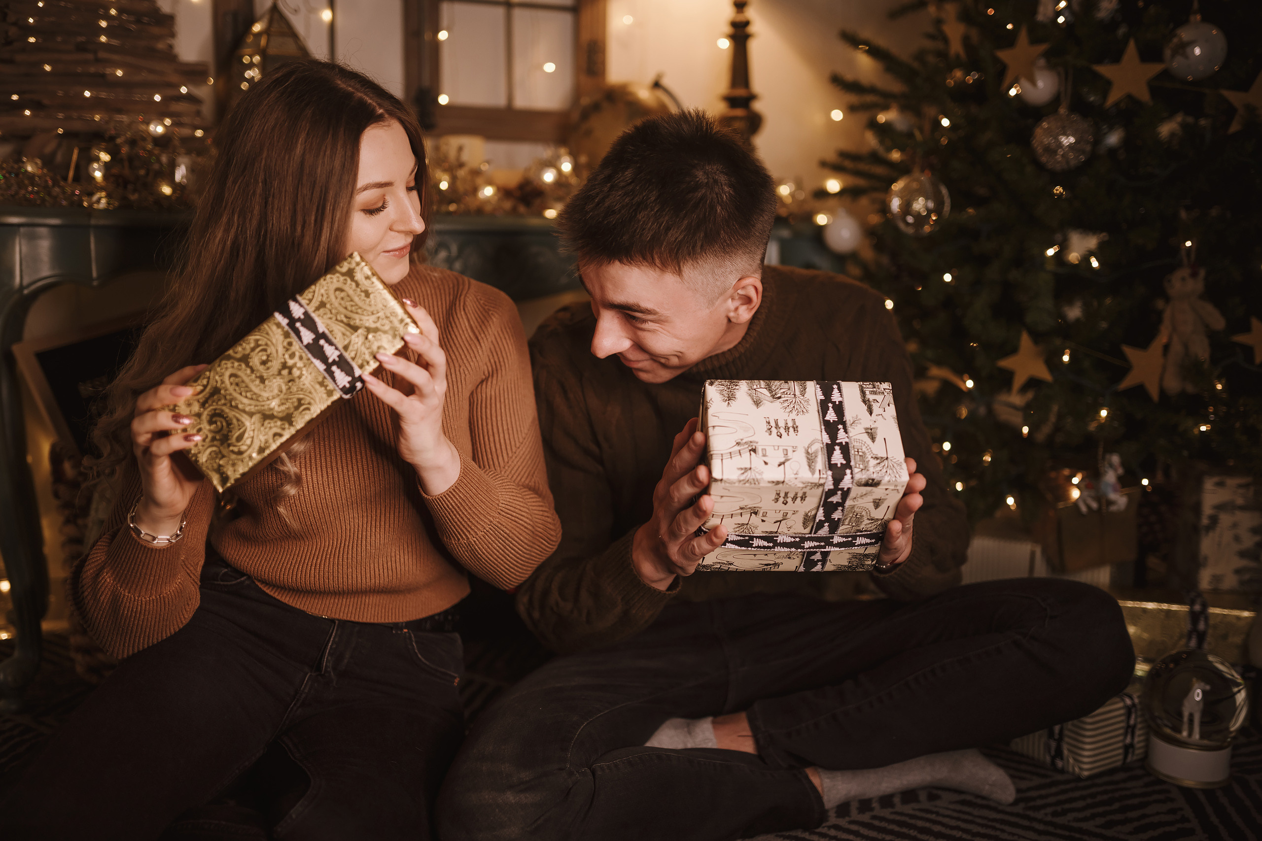 11282021 Christmas Photoshoot 5. Wedding family event photographer in Chicago Nick Yushevich