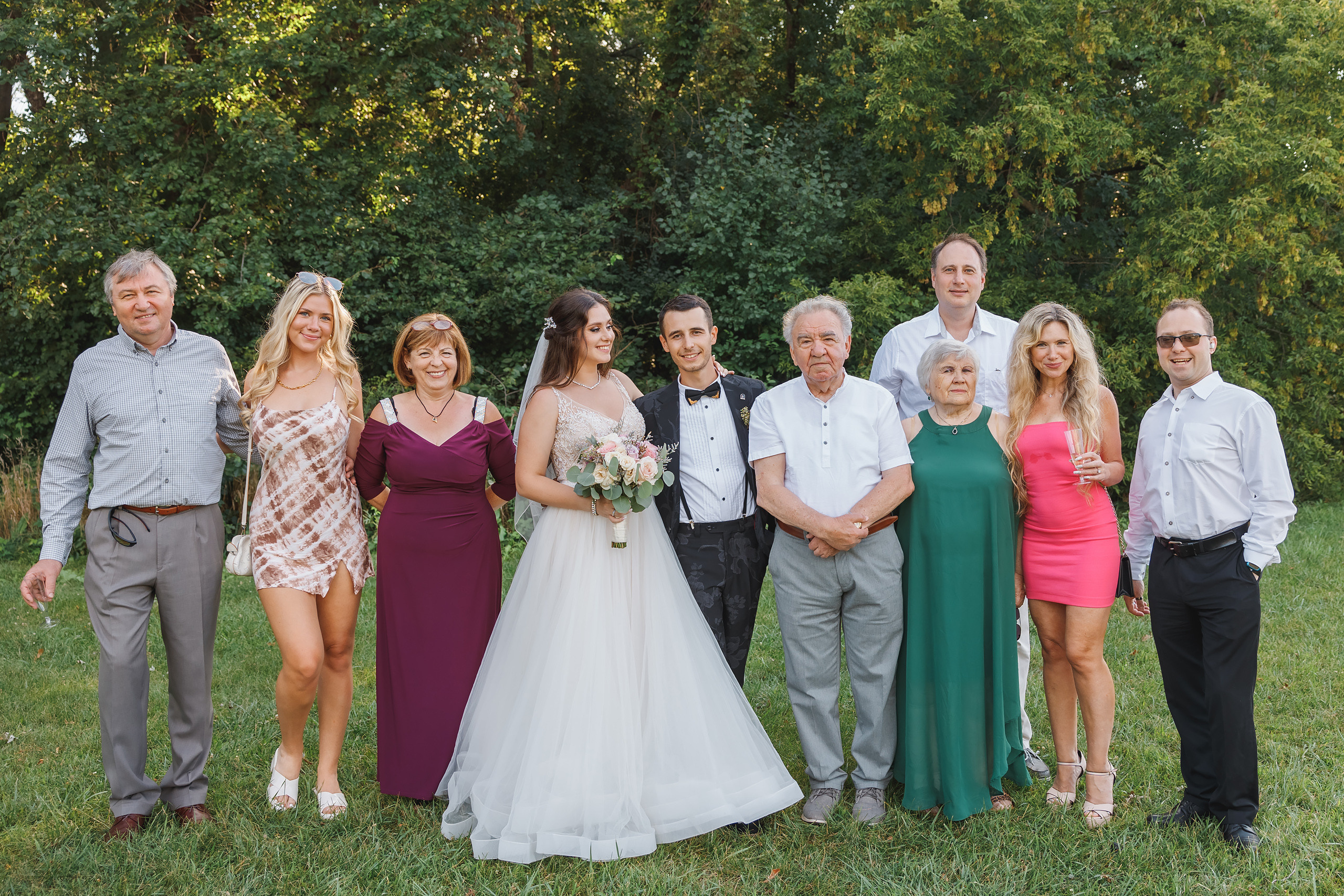 08.14.2021 Wedding. Wedding family event photographer in Chicago Nick Yushevich