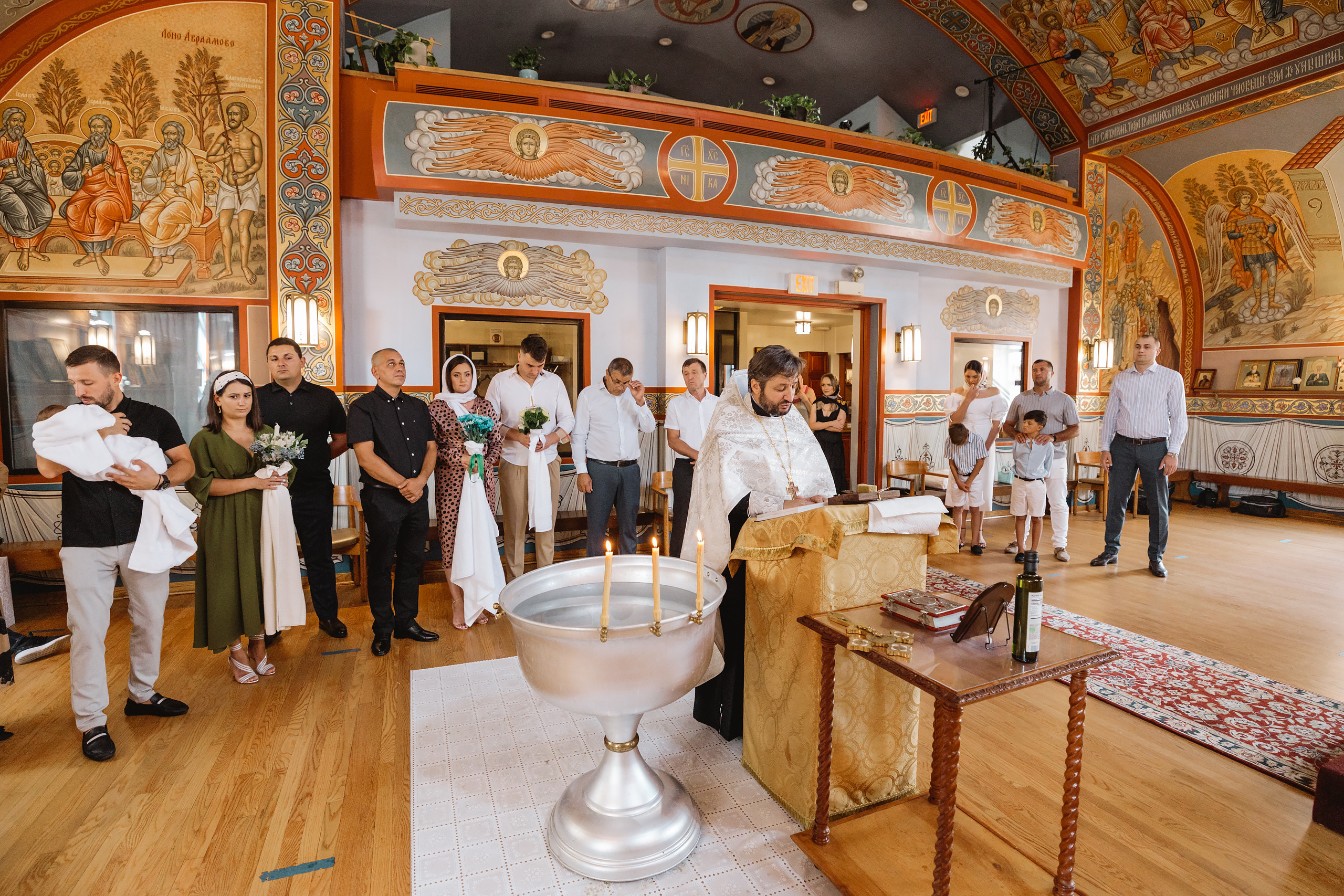 08.07.2021 Christening. Wedding family event photographer in Chicago Nick Yushevich