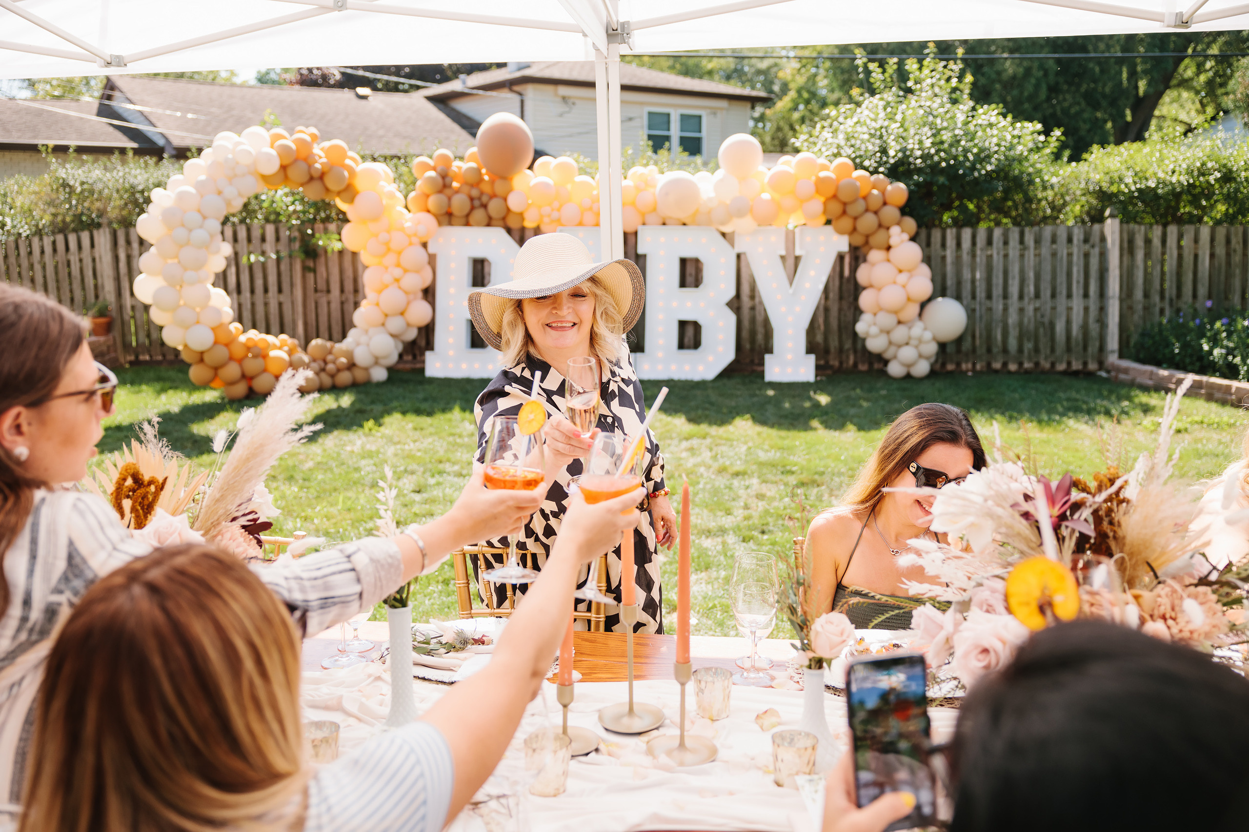 08.15.2021 Baby shower. Wedding family event photographer in Chicago Nick Yushevich