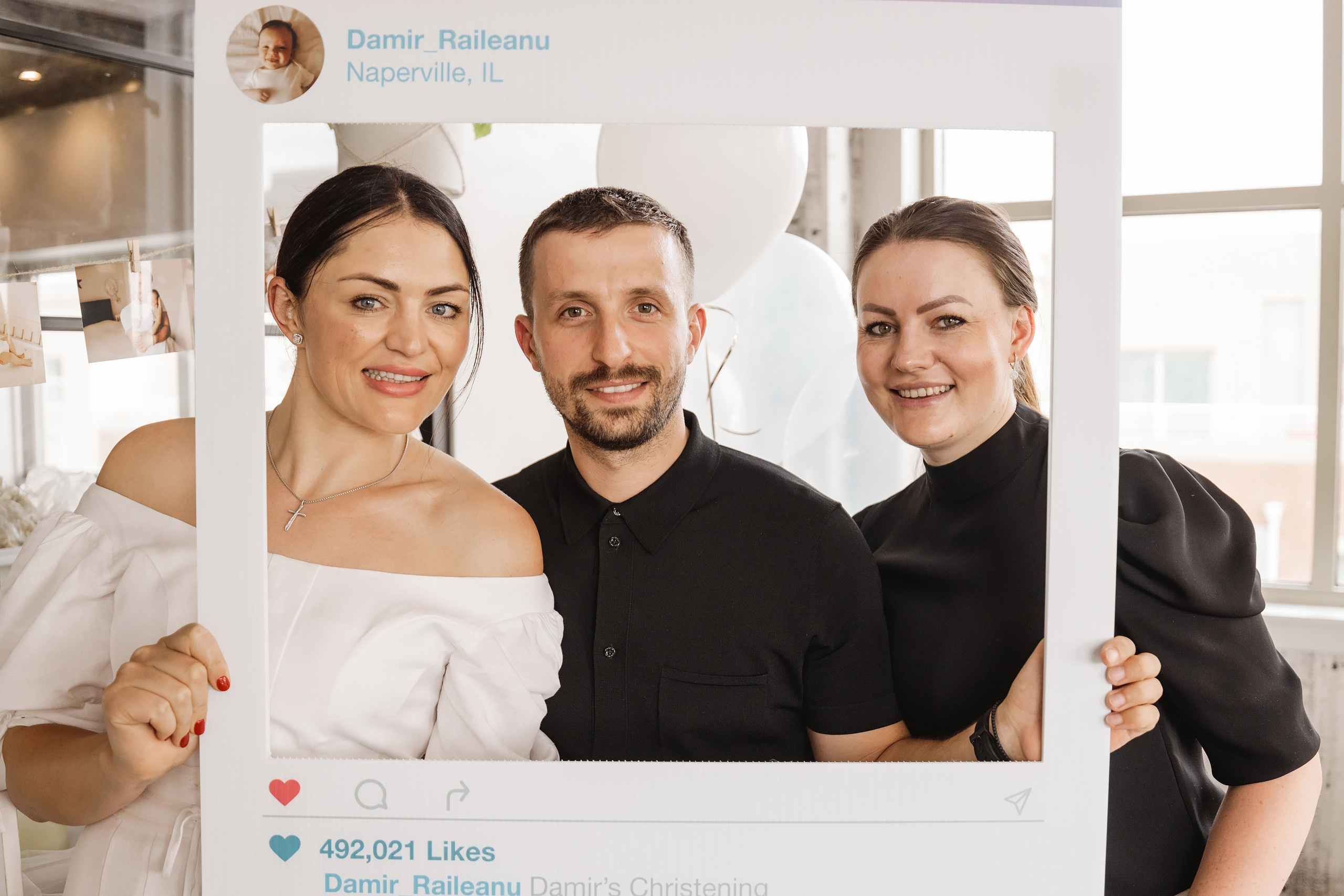 08.07.2021 Christening. Wedding family event photographer in Chicago Nick Yushevich