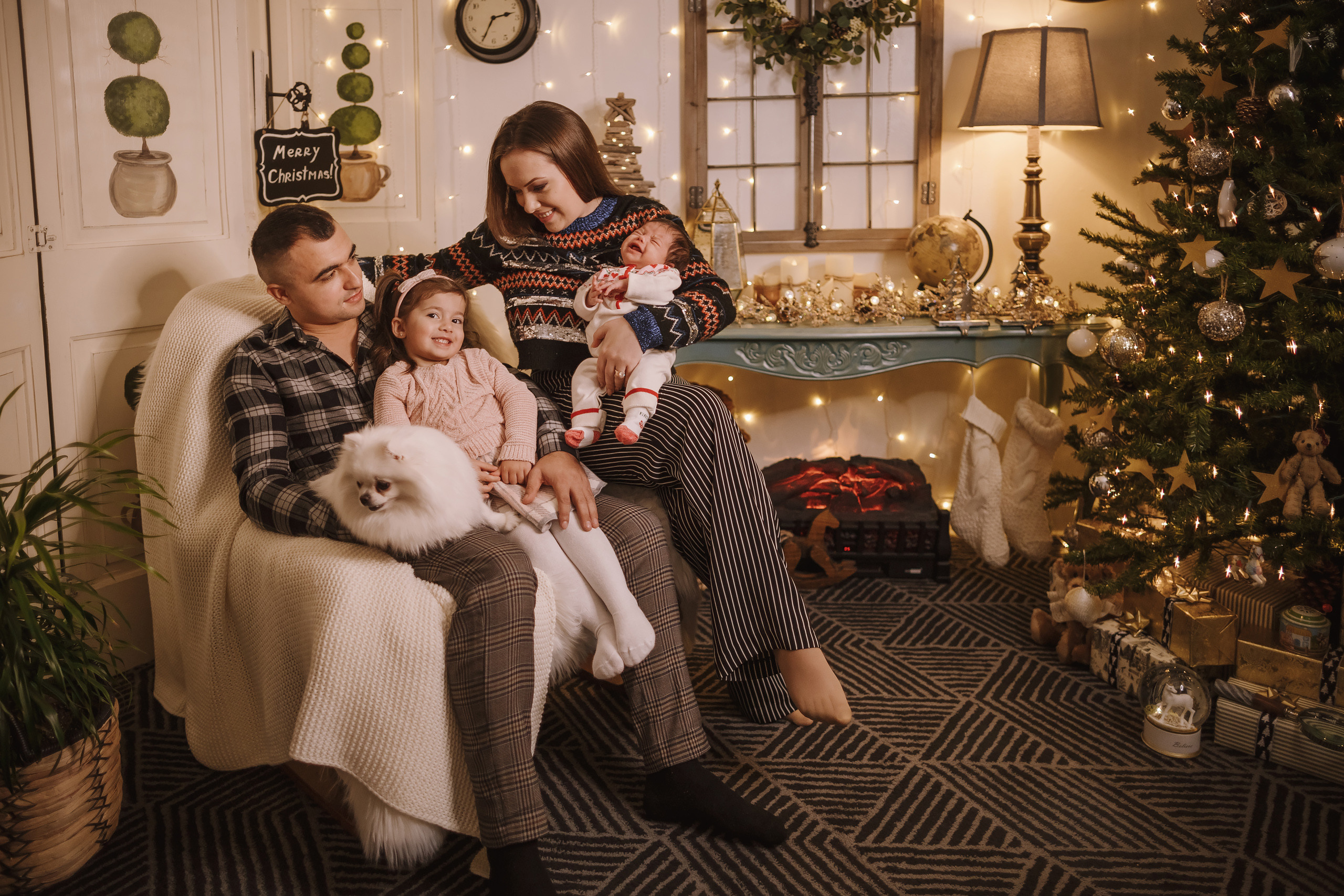 12042021 Christmas Photoshoot 9. Wedding family event photographer in Chicago Nick Yushevich