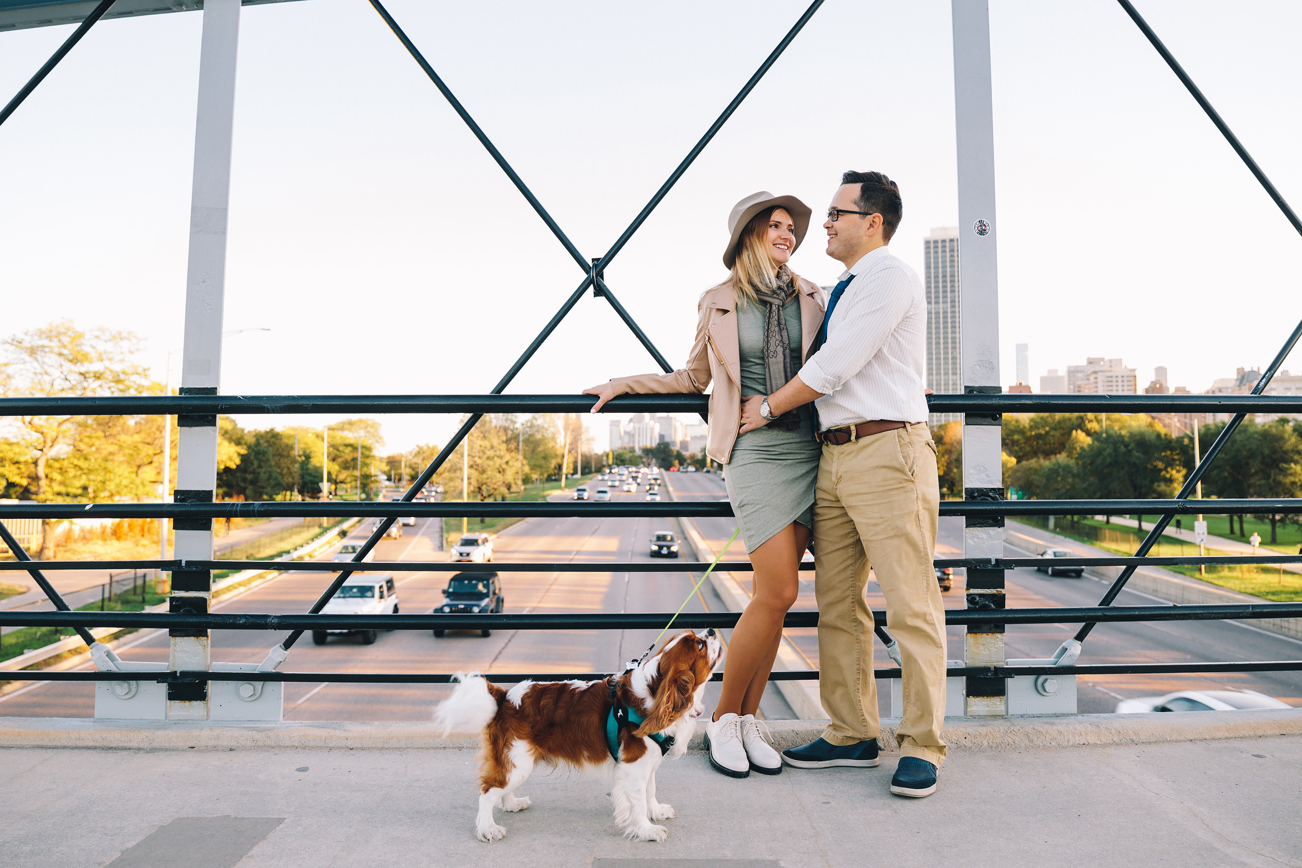 10.18.2021 Walk in Chicago. Wedding family event photographer in Chicago Nick Yushevich