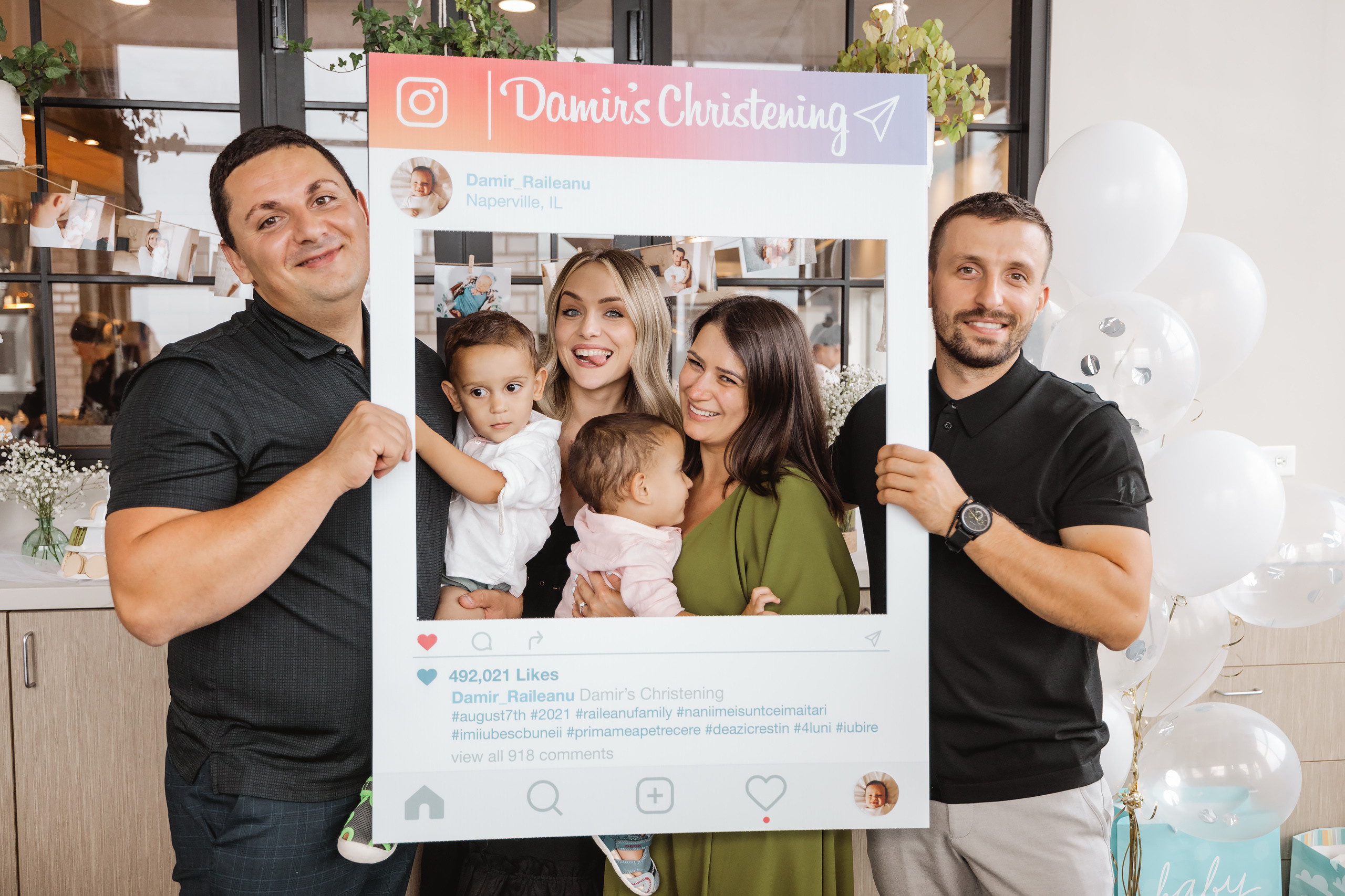 08.07.2021 Christening. Wedding family event photographer in Chicago Nick Yushevich